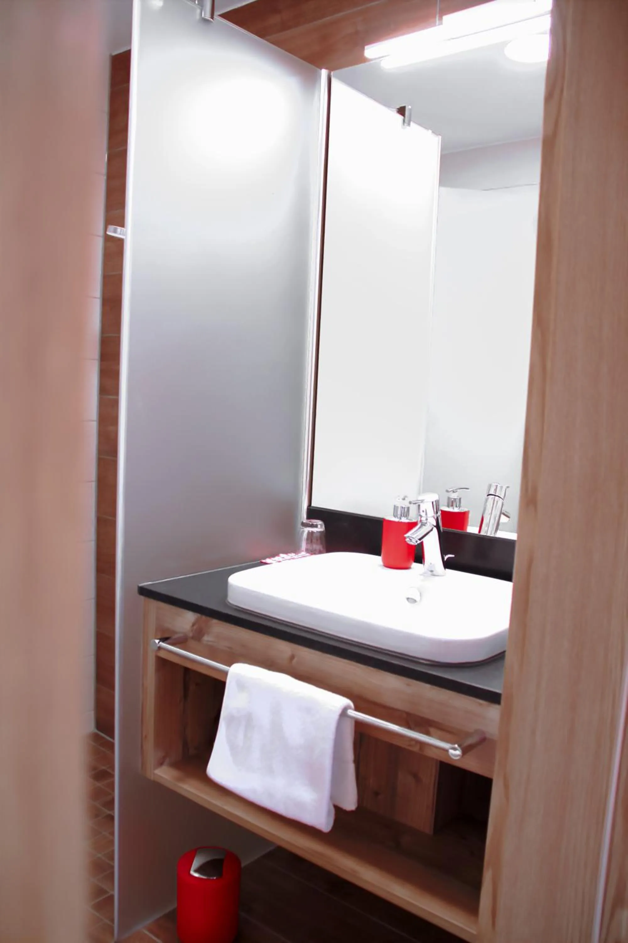 Bathroom in Gasthaus Adler Fohrenbühl