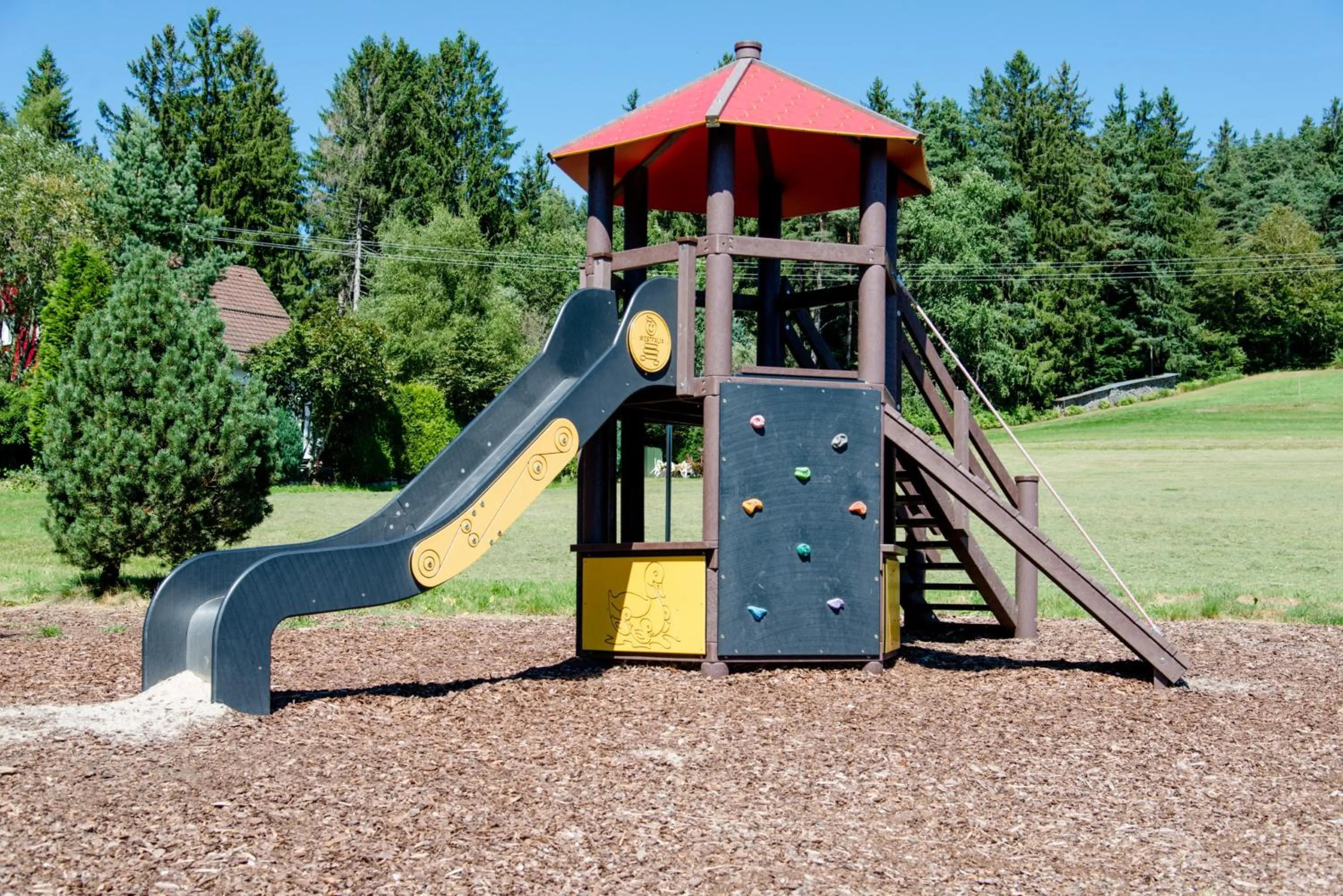 Children play ground in Gasthaus Adler Fohrenbühl