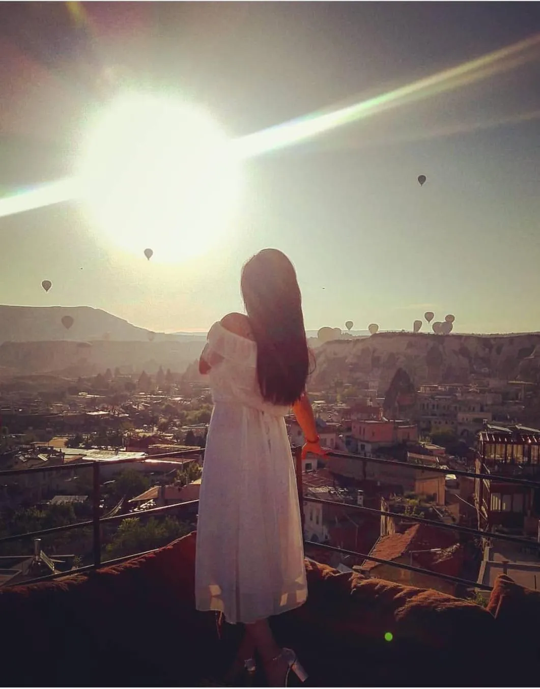 Sunrise in Travel Inn Cave Hotel