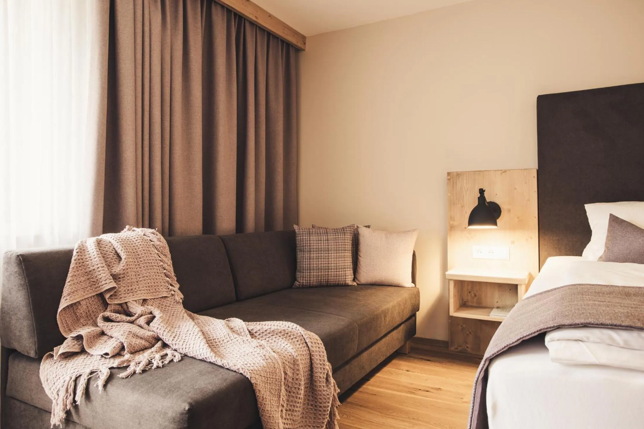 Bedroom, Bed in Hotel Johanna mitten im Ötztal