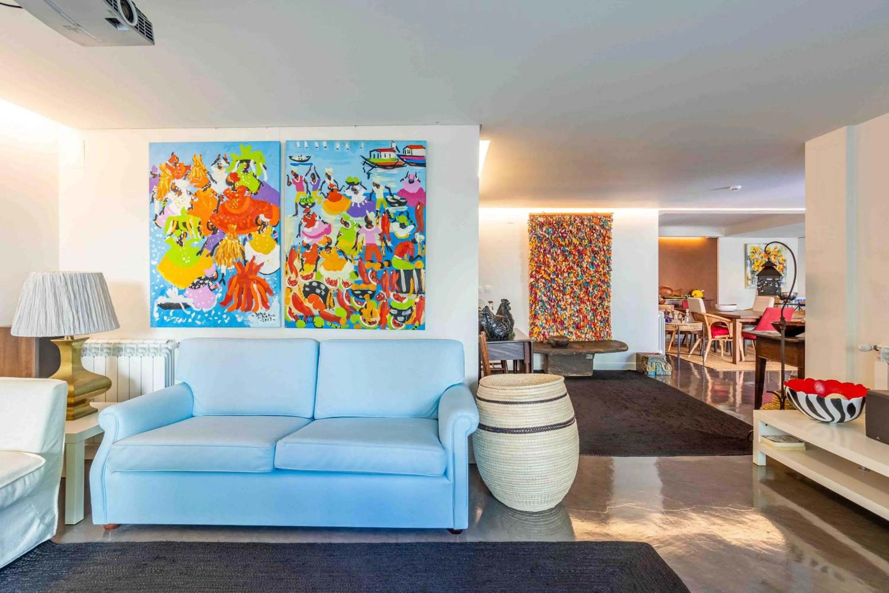 Seating area in Kochab Comporta