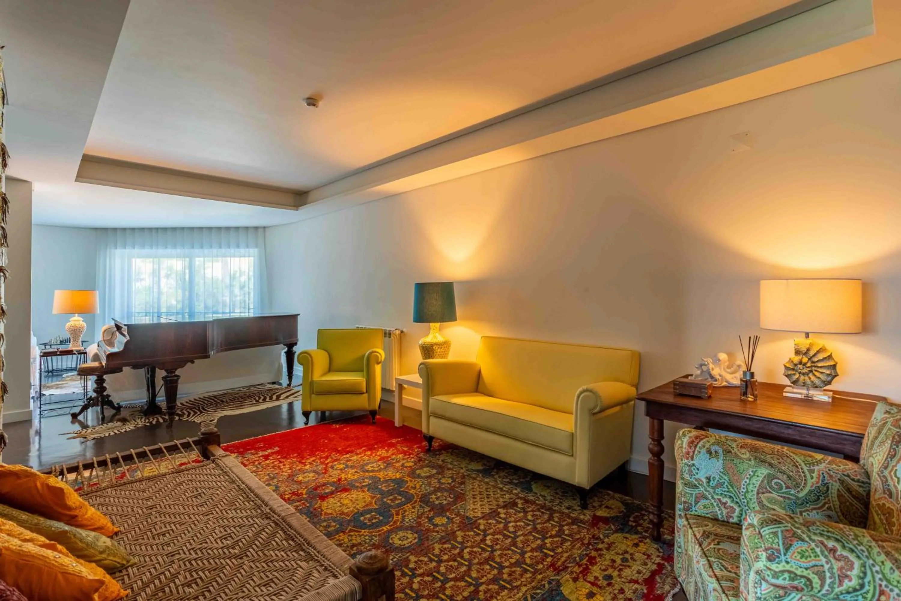 Seating area in Kochab Comporta