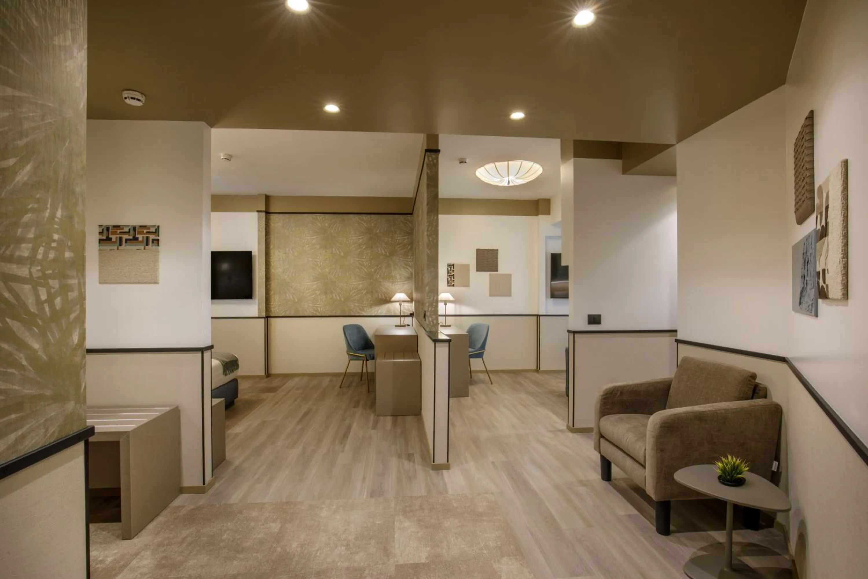 Seating area in Hotel Domidea