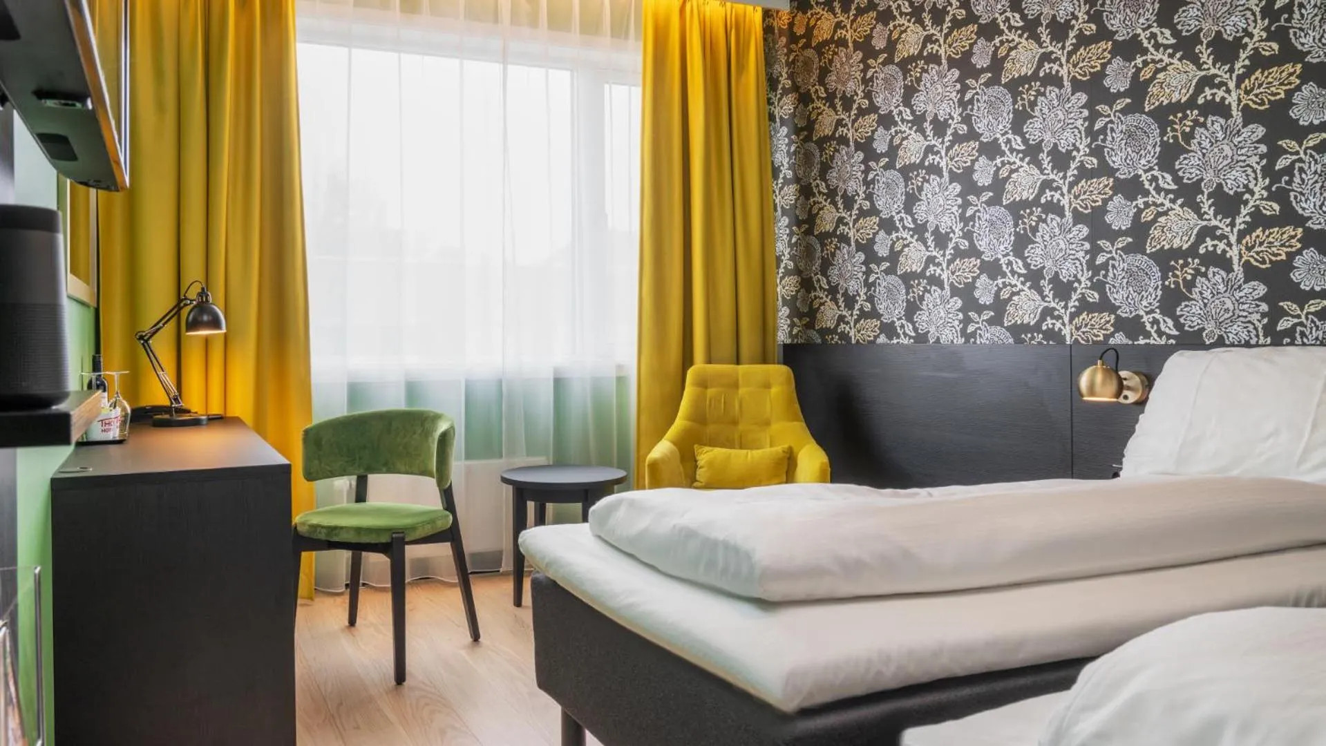 Bed in Thon Hotel Kirkenes