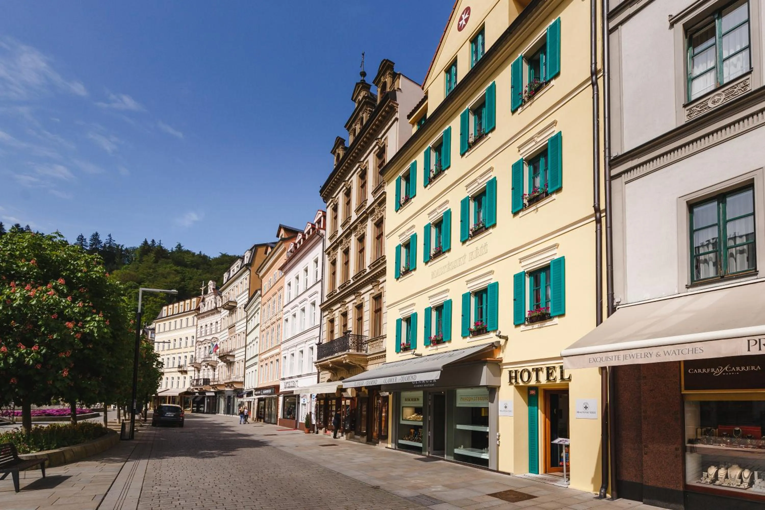 Nearby landmark in Hotel Maltezský Kříž