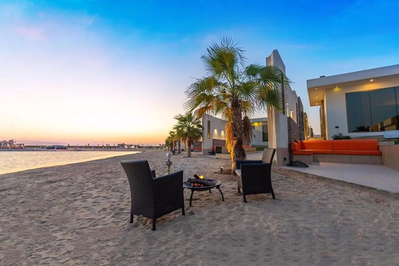 Sea view in Tamara Beach Resort, Al Khobar Half Moon Bay-"Families Only"