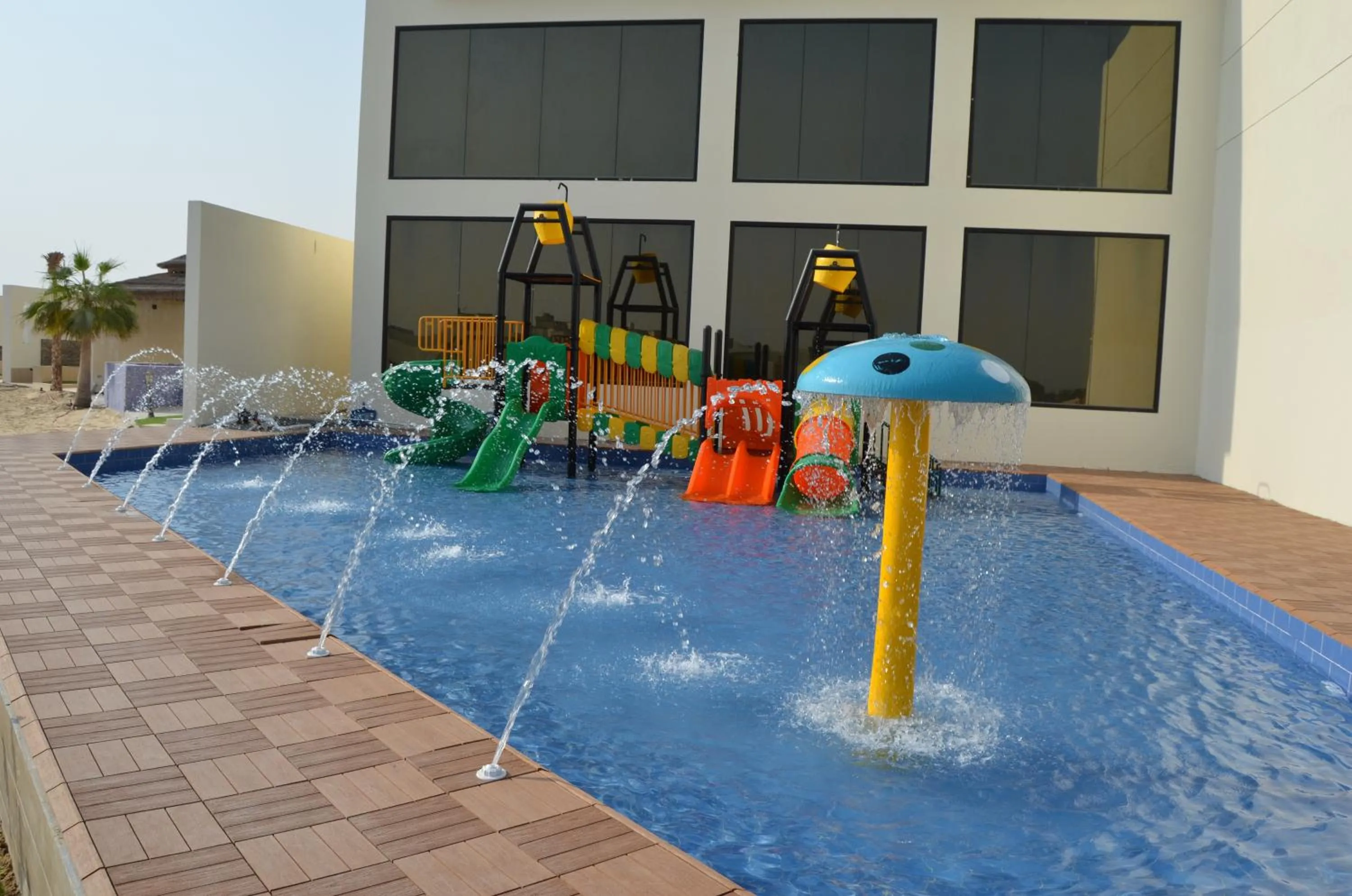 Aqua park in Tamara Beach Resort, Al Khobar Half Moon Bay-"Families Only"