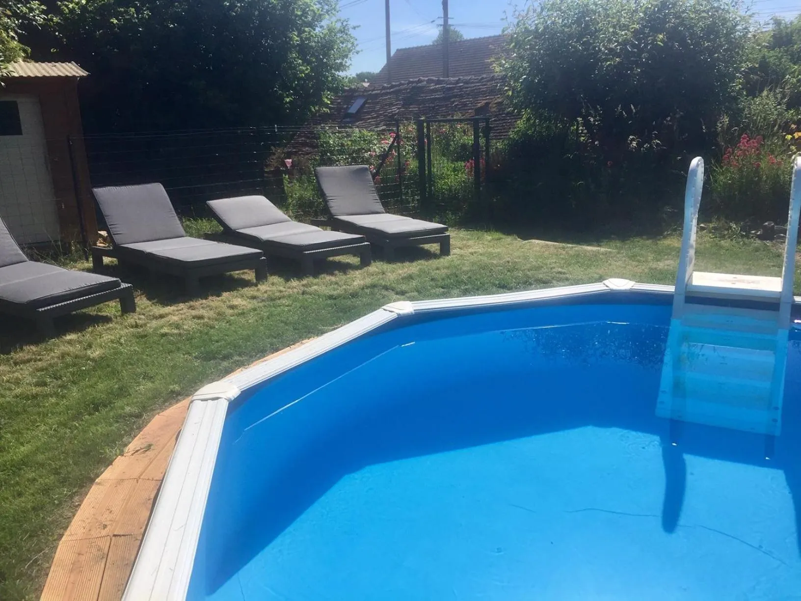 Pool view in Yourte mongole