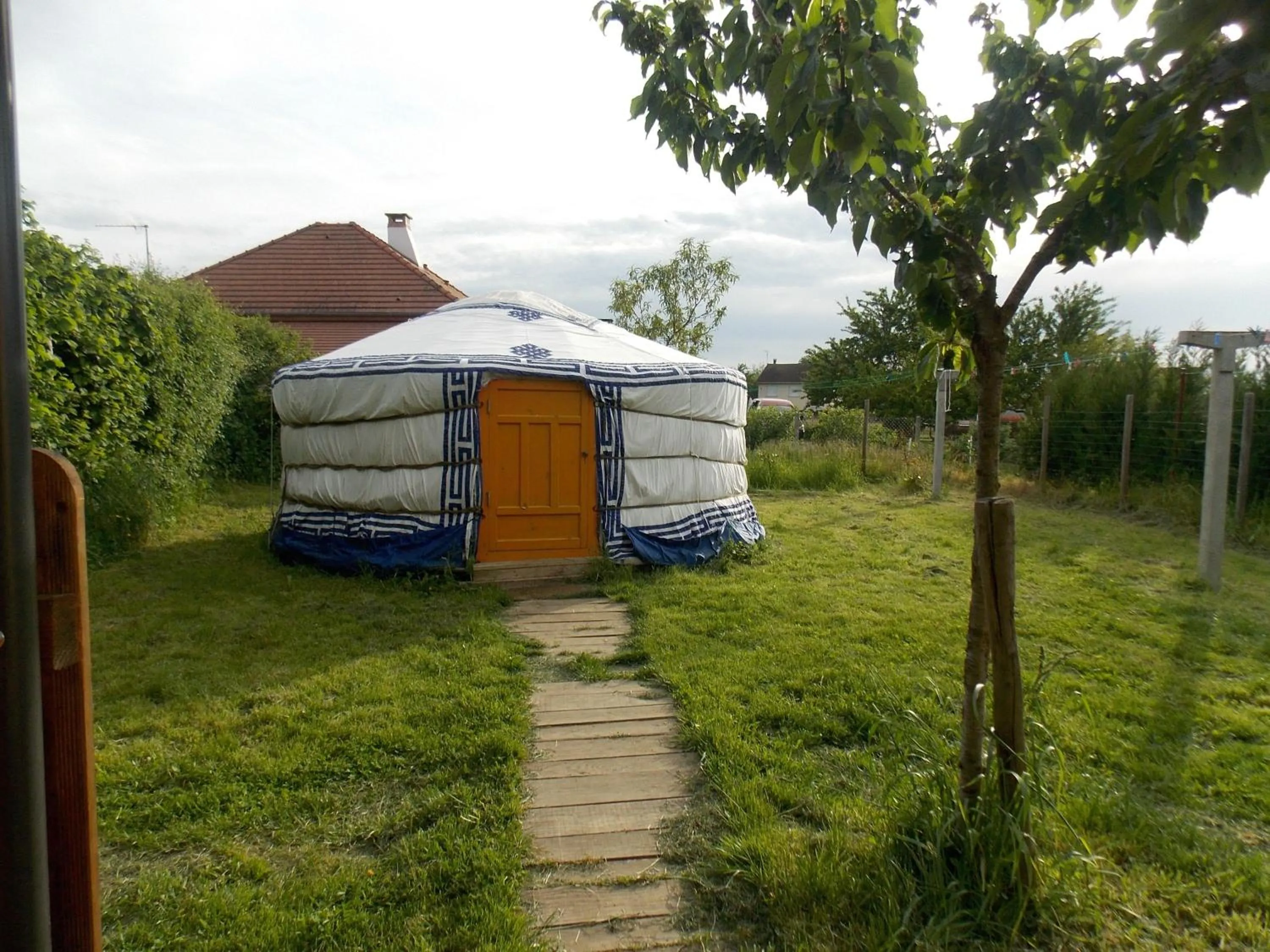 Garden in Yourte mongole