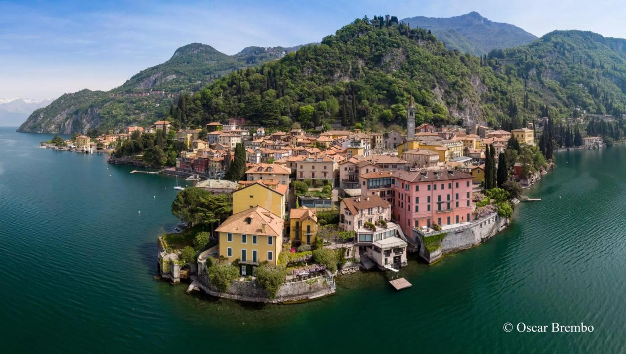 Bird's eye view in Hotel du Lac Varenna