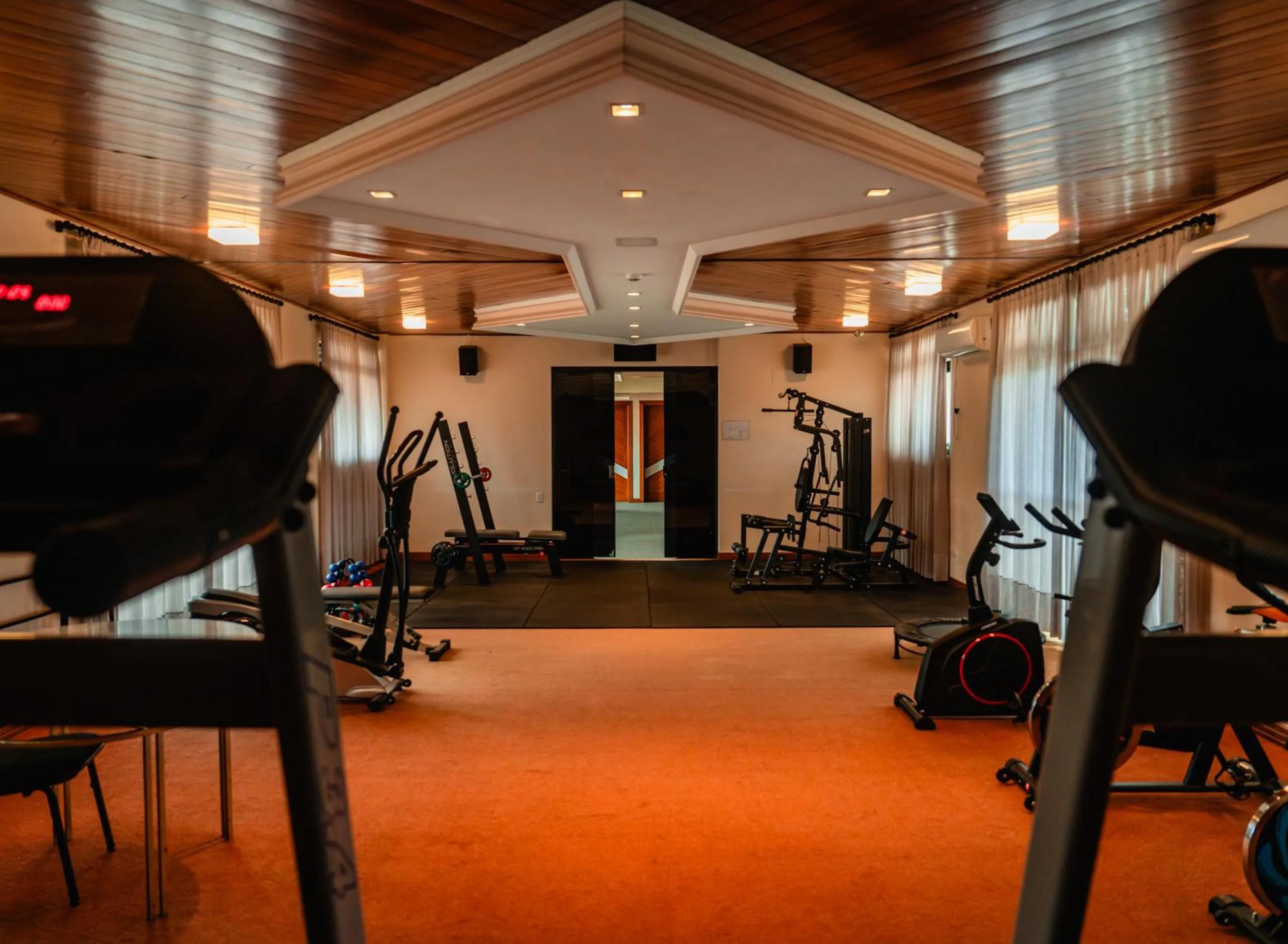 Fitness centre/facilities in Hotel Vila Germânica