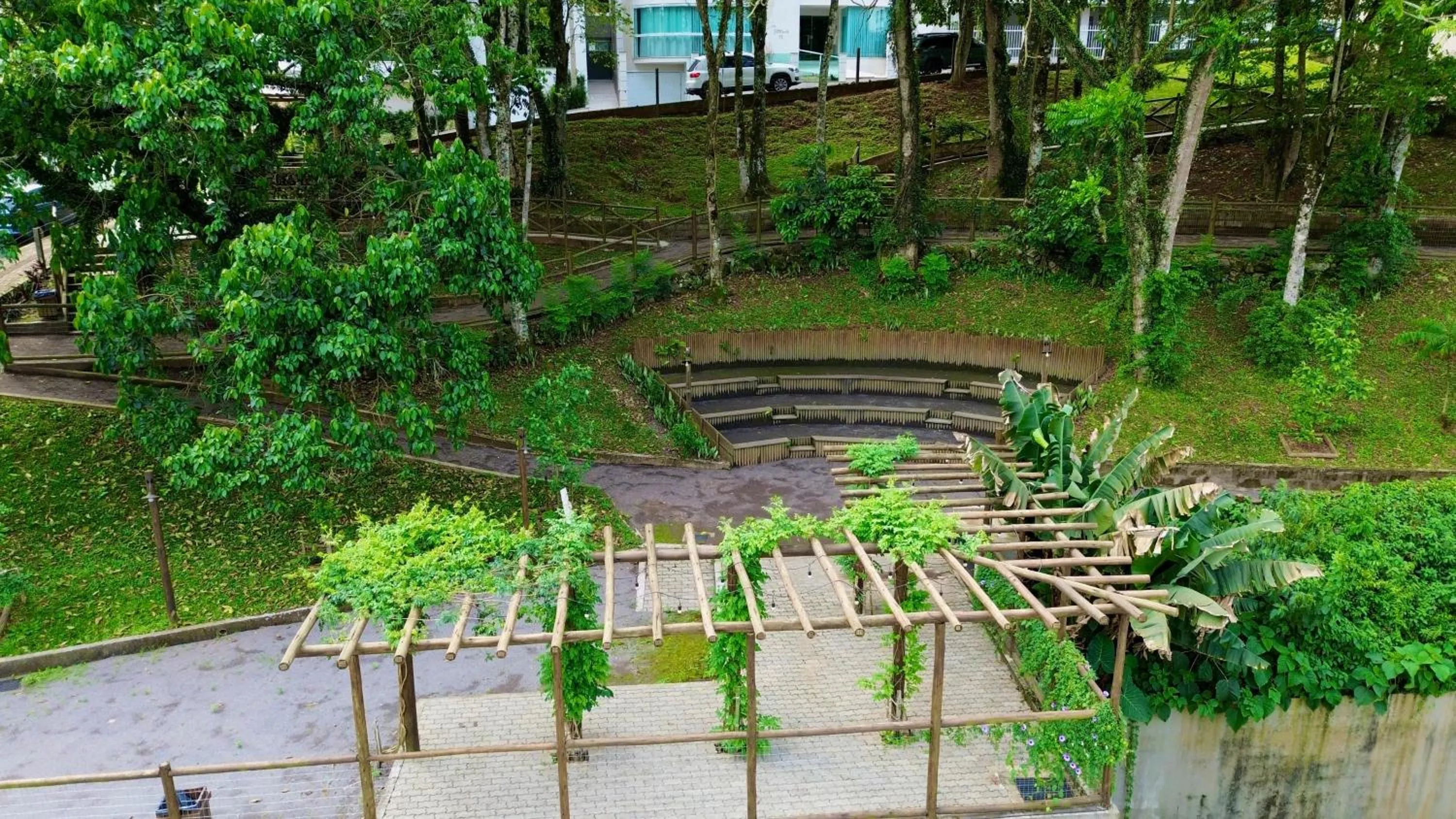 Garden in Hotel Vila Germânica
