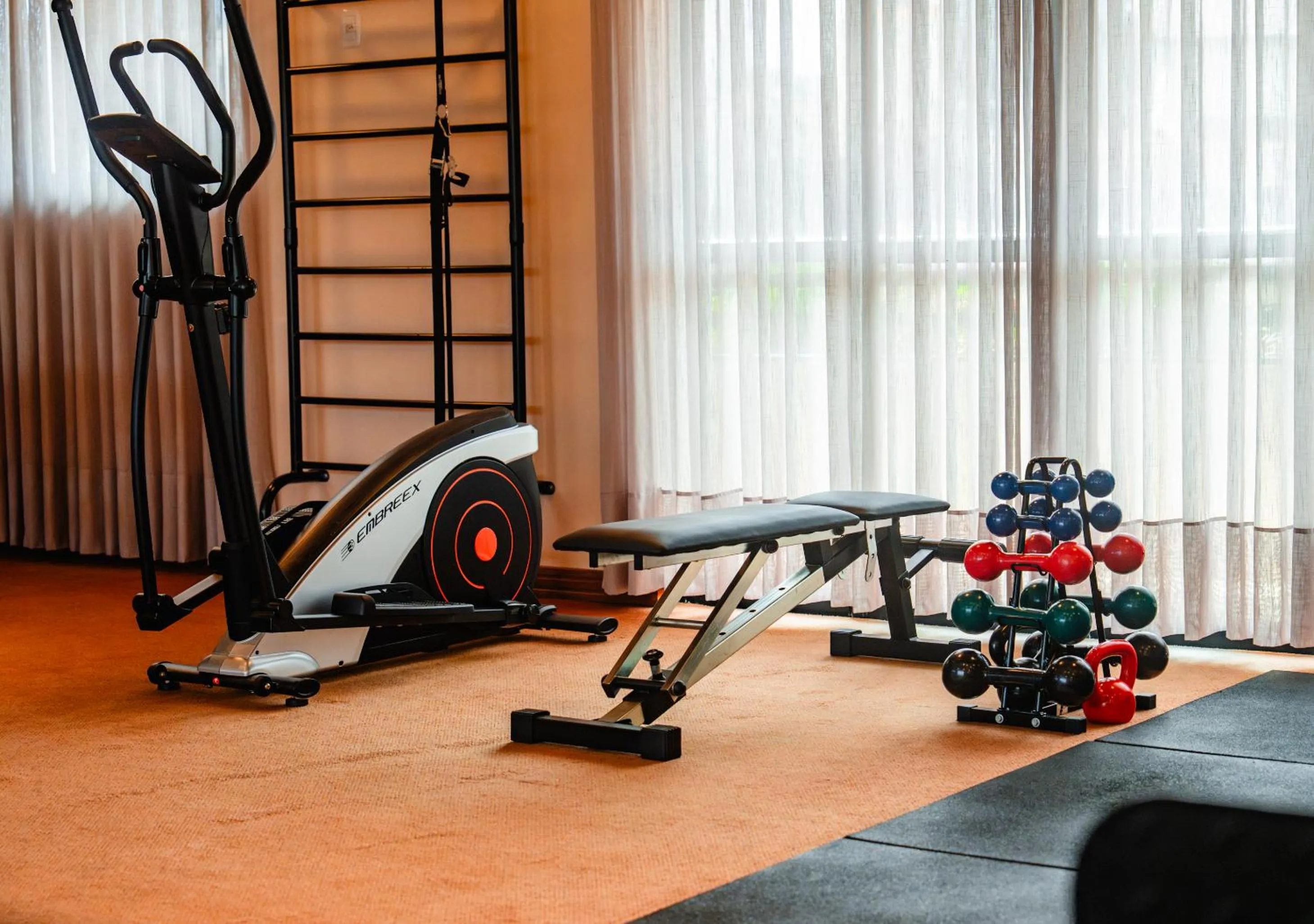 Fitness centre/facilities in Hotel Vila Germânica