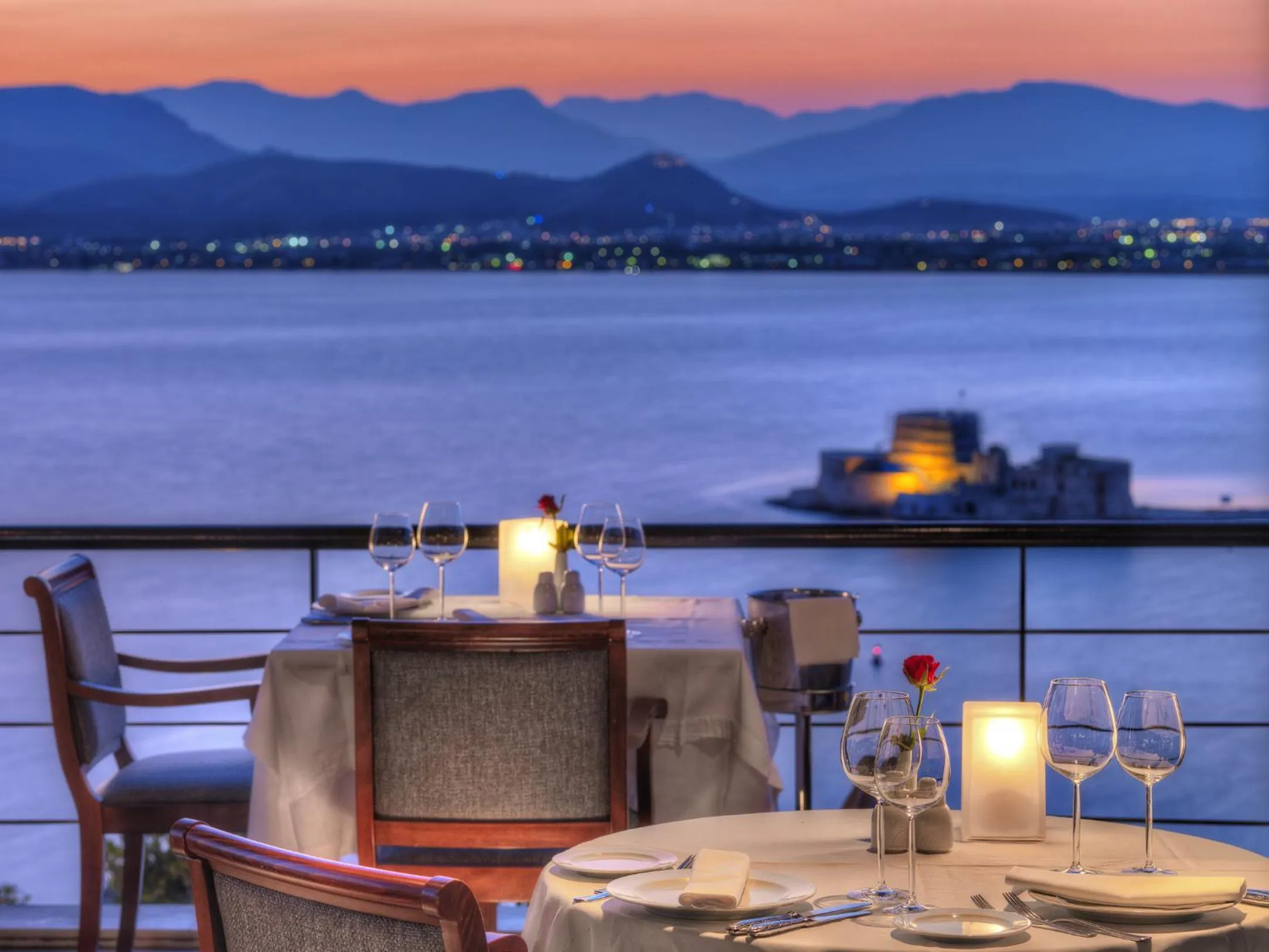 Restaurant/places to eat in Nafplia Palace Hotel & Villas