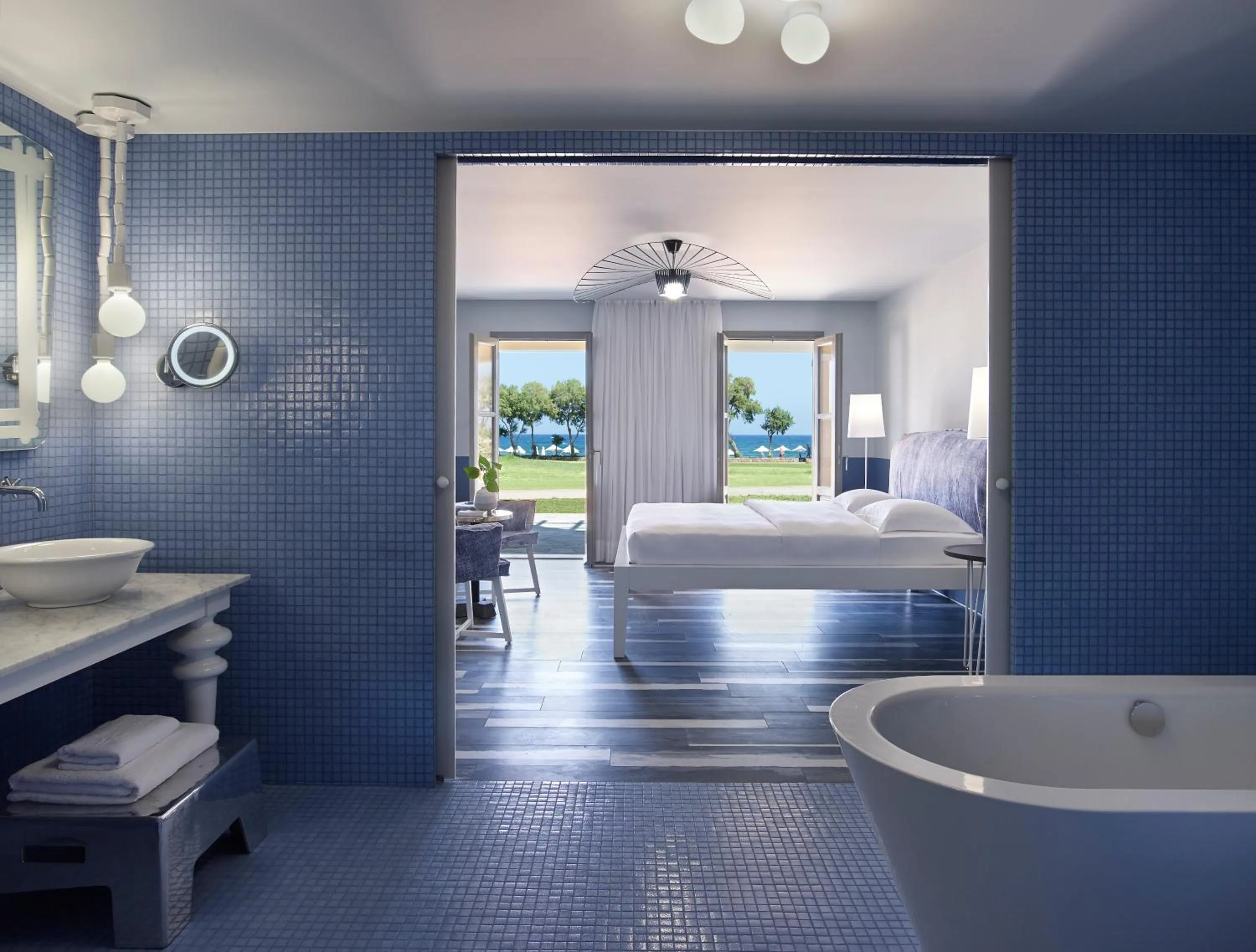 Bed in Kalimera Kriti Hotel & Village Resort