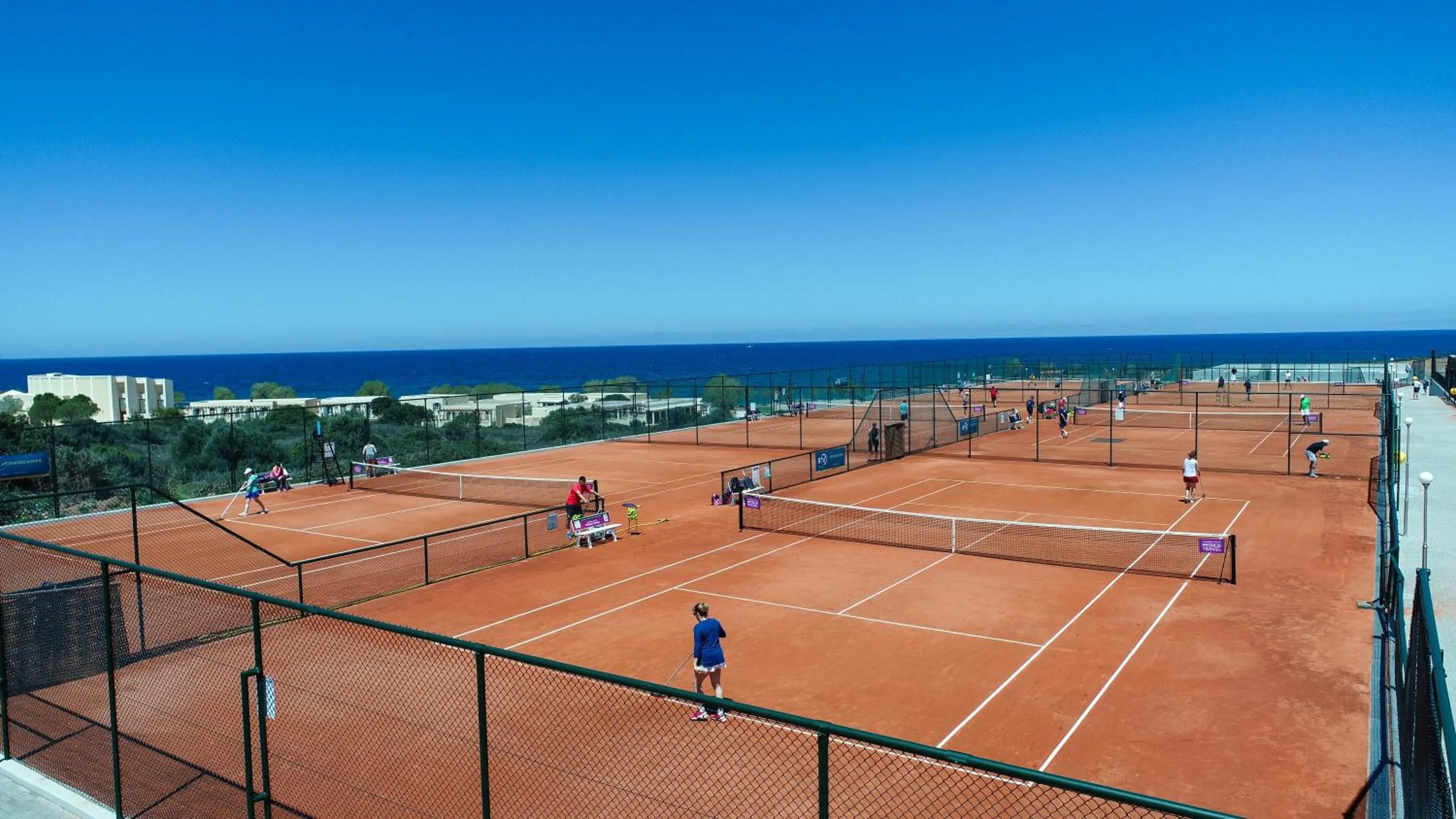 Tennis court in Kalimera Kriti Hotel & Village Resort