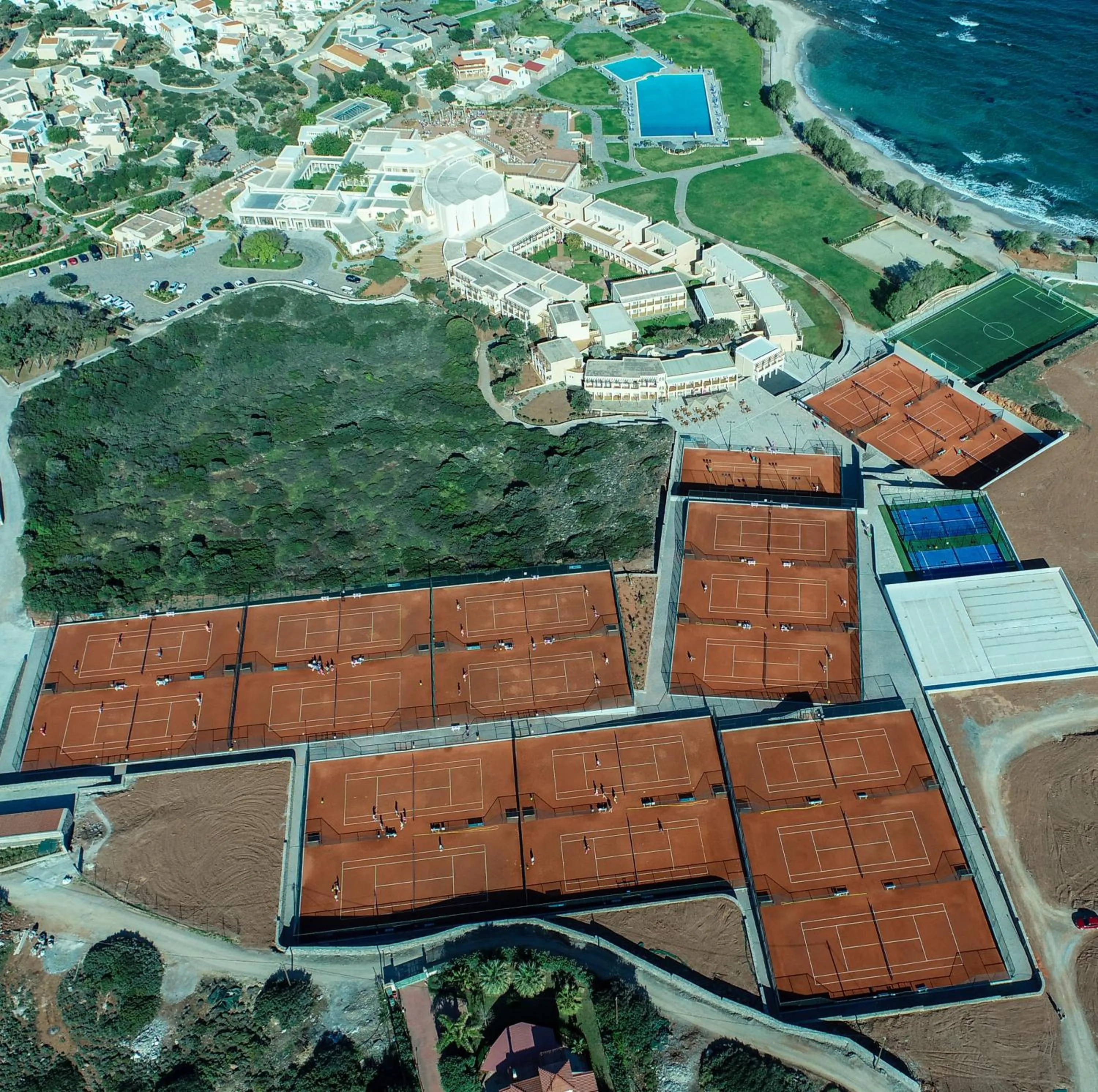 Tennis court in Kalimera Kriti Hotel & Village Resort
