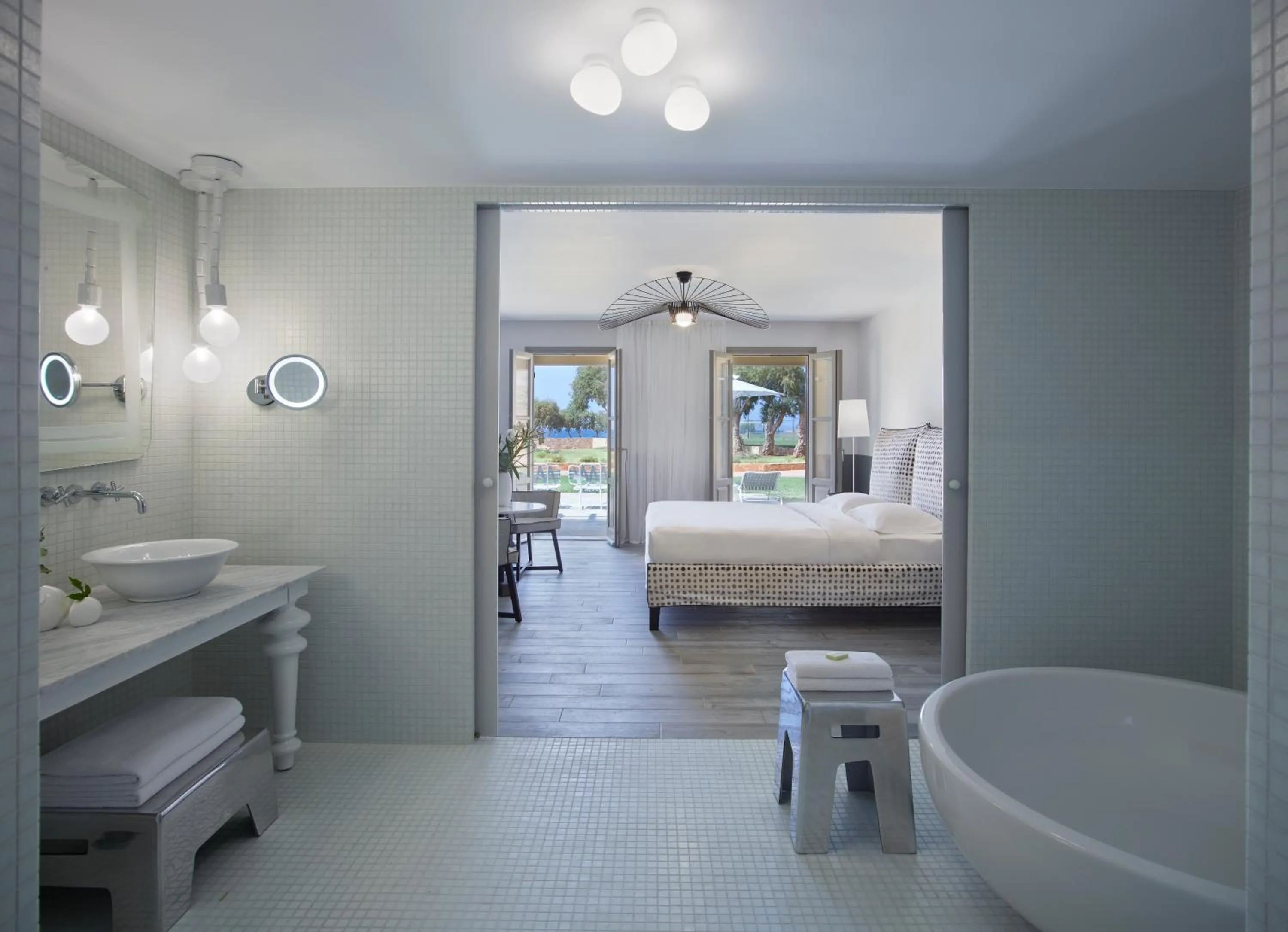 Bed in Kalimera Kriti Hotel & Village Resort