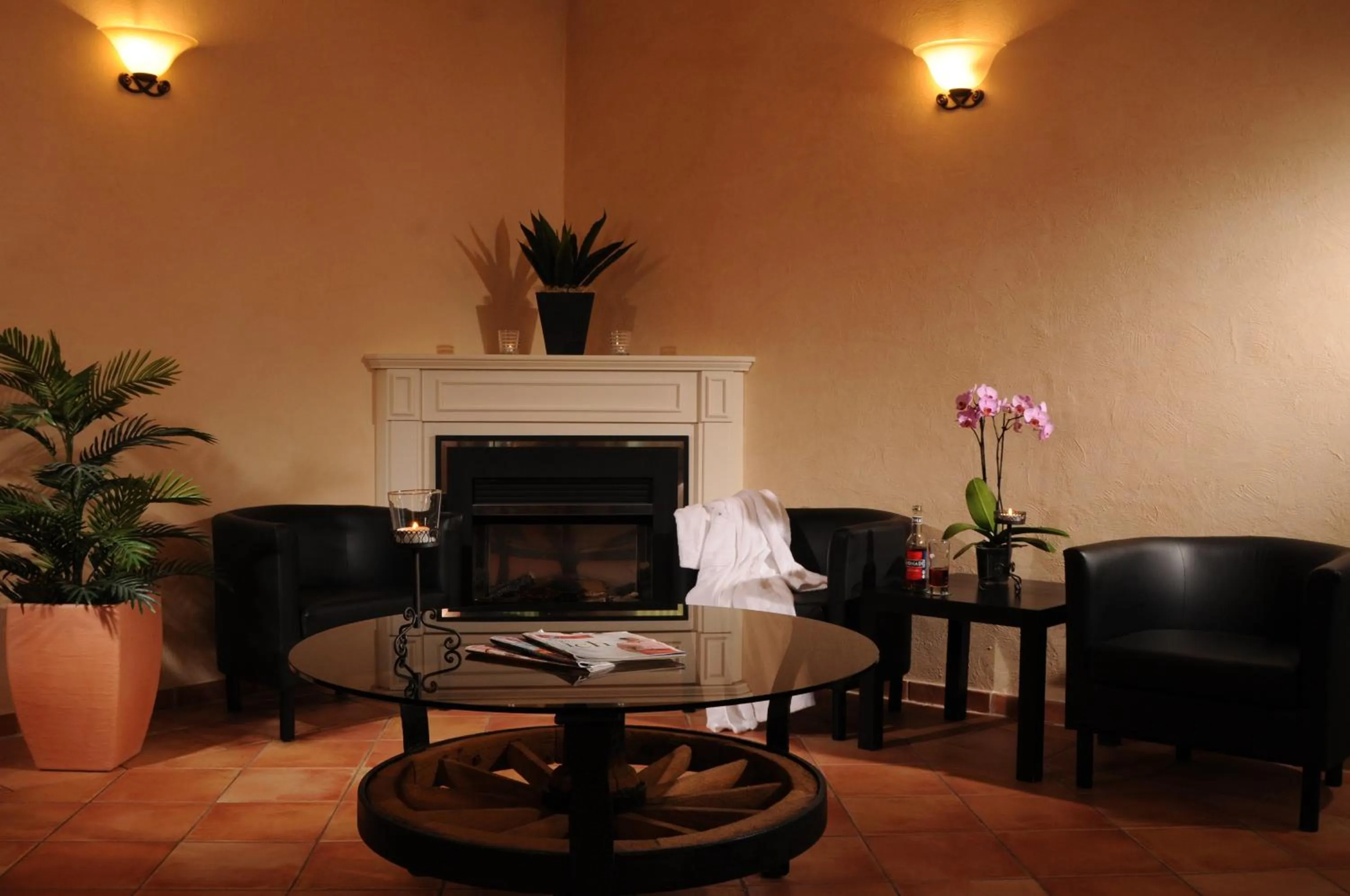 Sauna in Landhotel Baumanns Hof