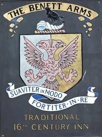 Property logo or sign in The Benett Arms