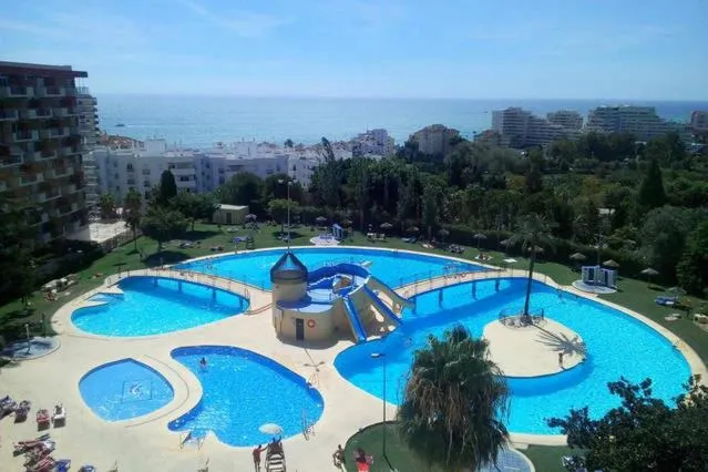 Swimming pool in Apartamento Minerva Jupiter. The perfect accommodation for your vacation