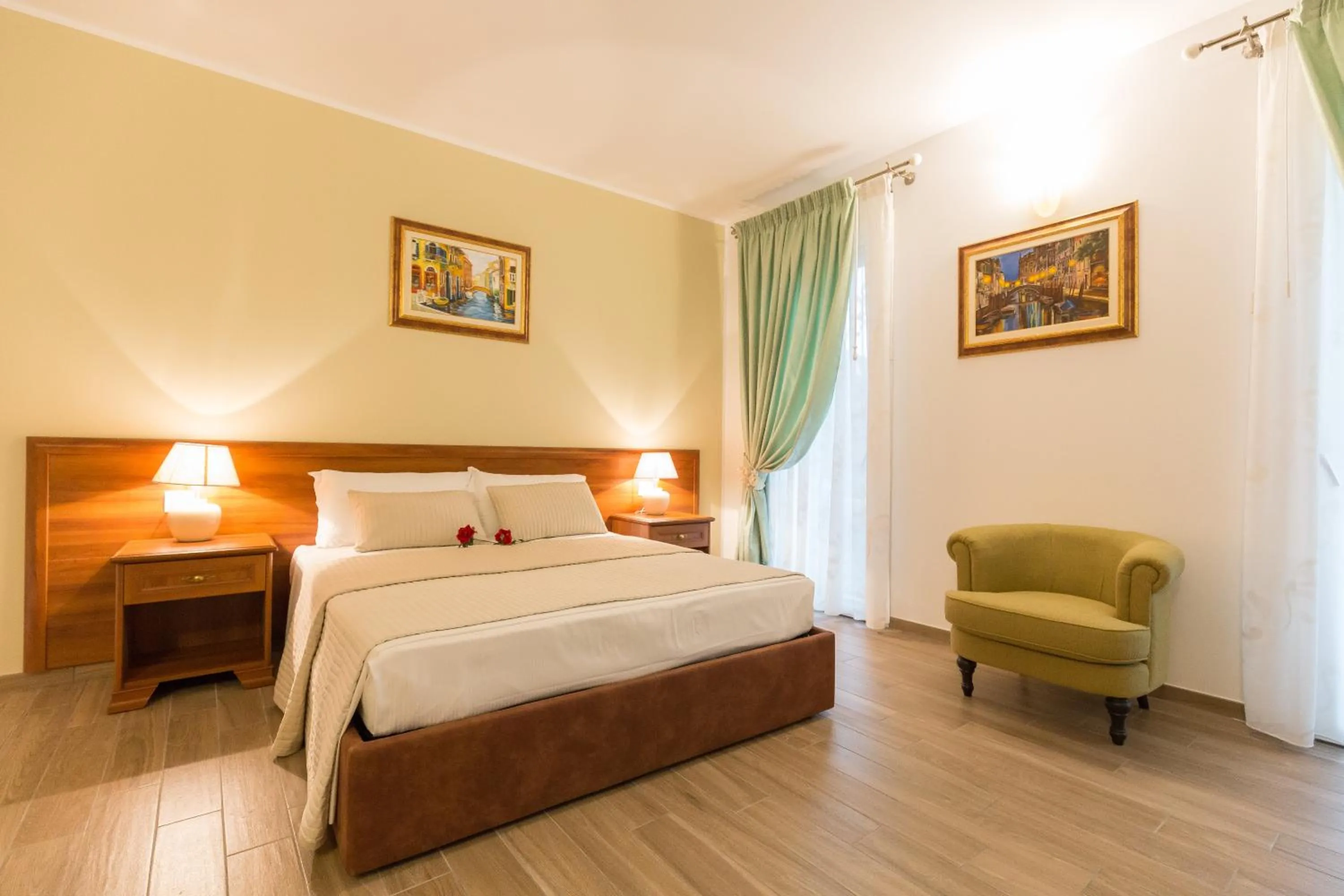 Bed in Villa Cavour