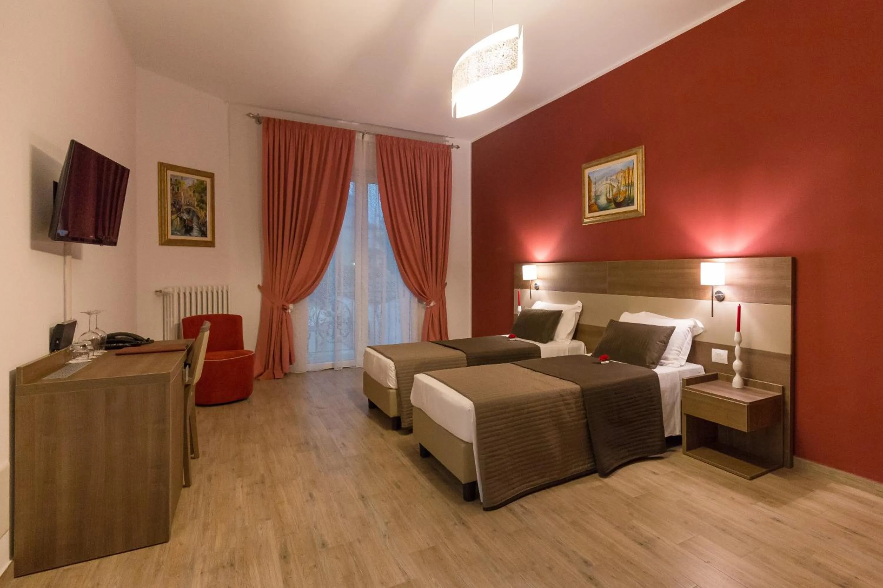 Bed in Villa Cavour
