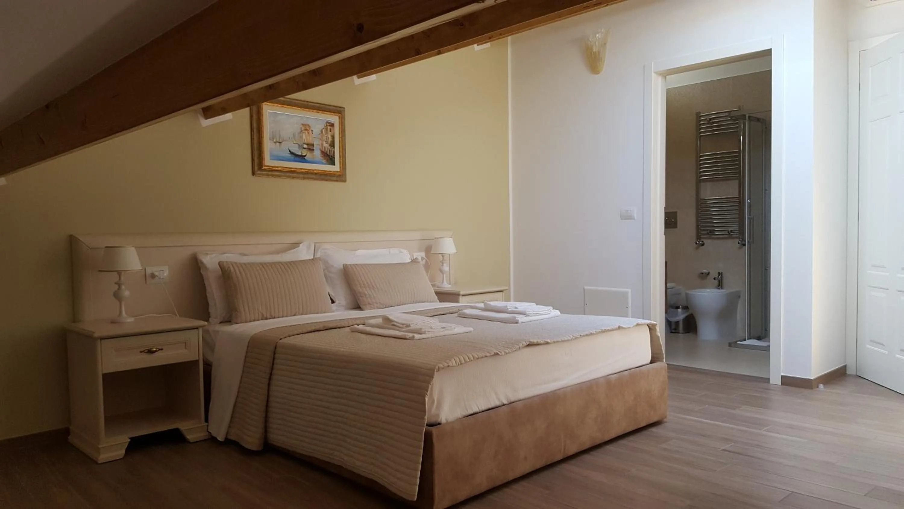 Bed in Villa Cavour