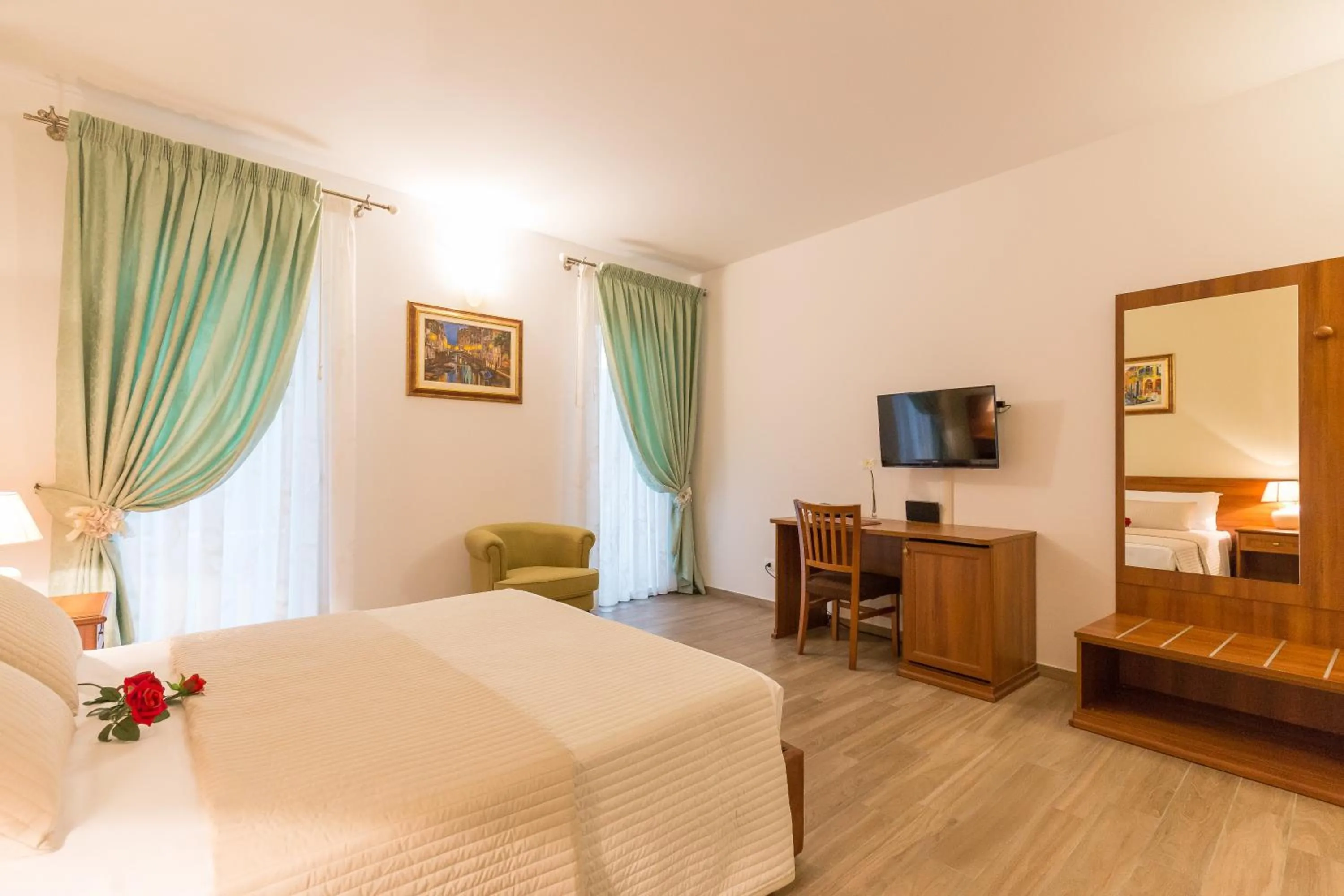 Bed in Villa Cavour