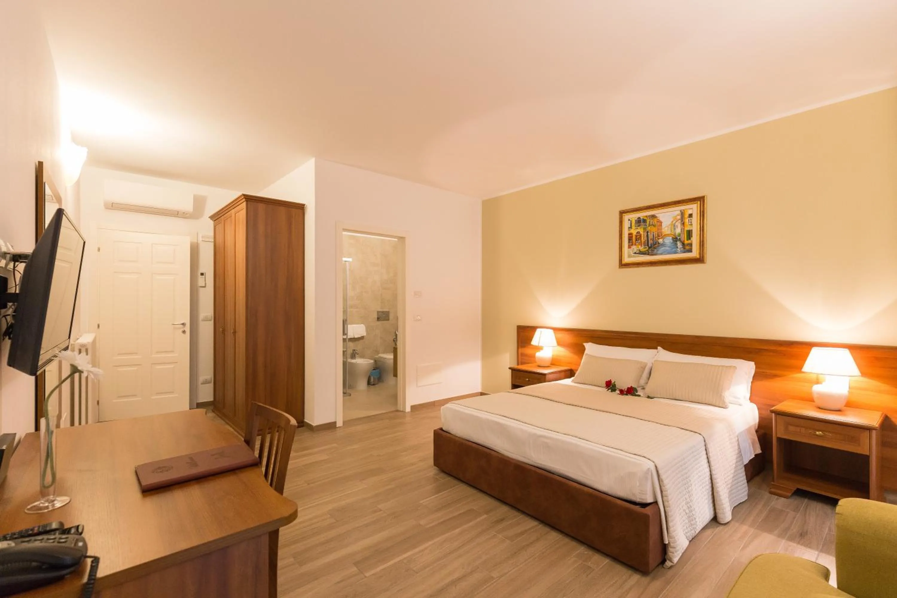 Bed in Villa Cavour