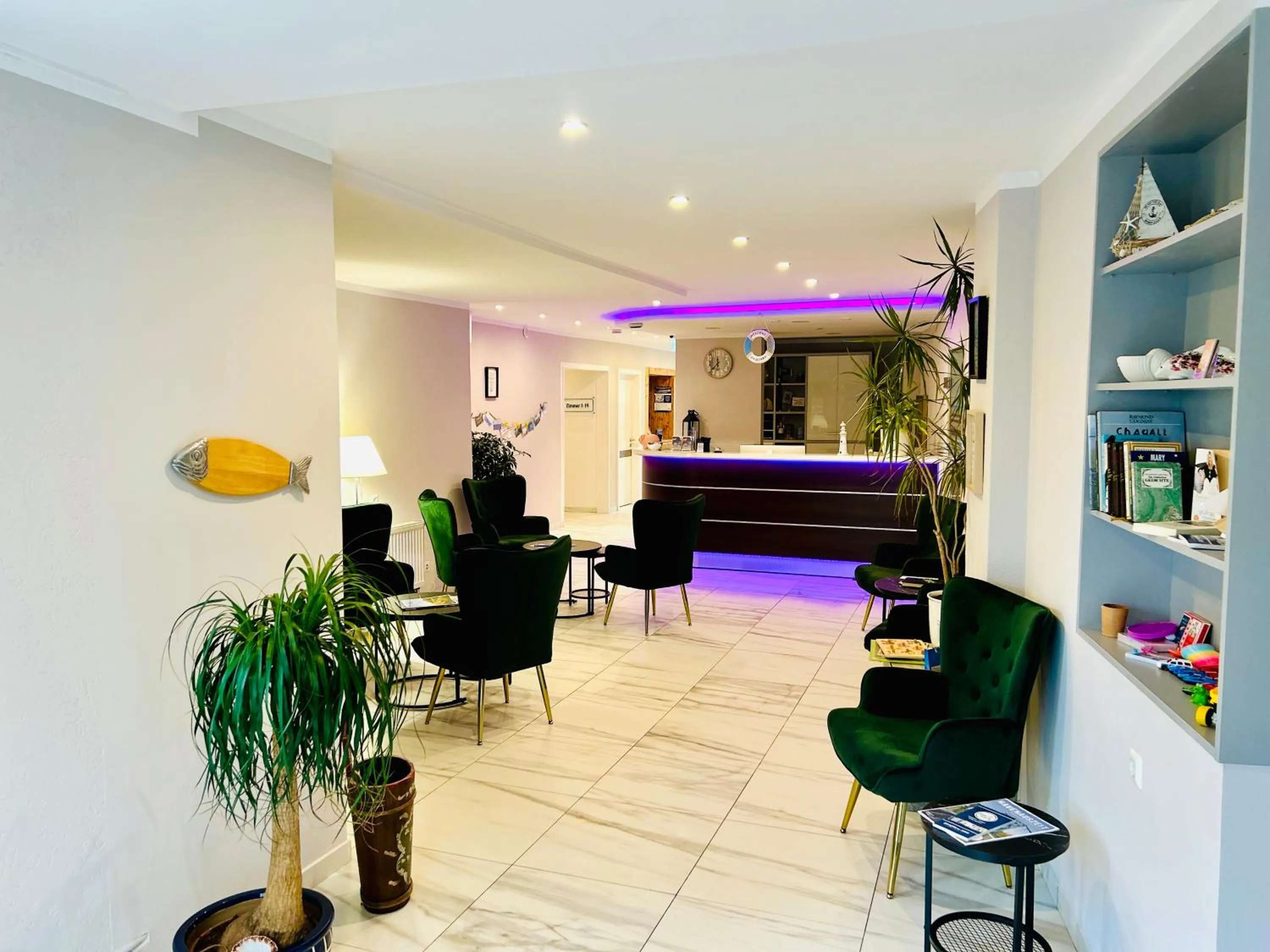 Lobby or reception in tauwerk Hotel