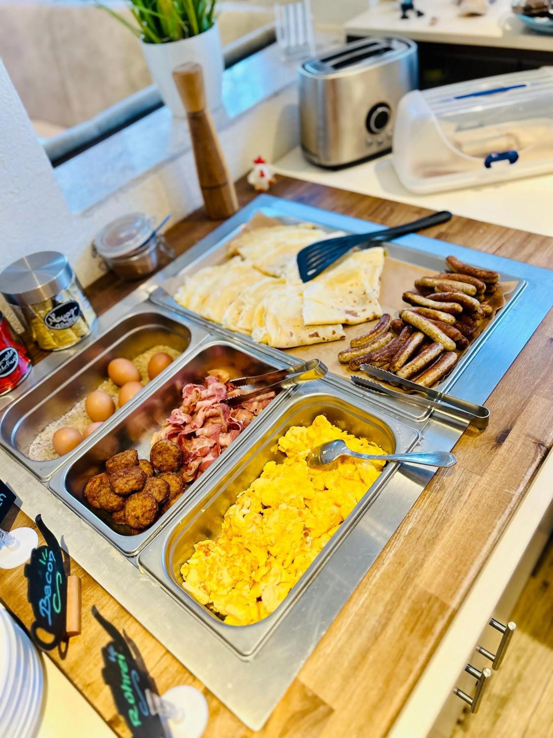 Breakfast in tauwerk Hotel