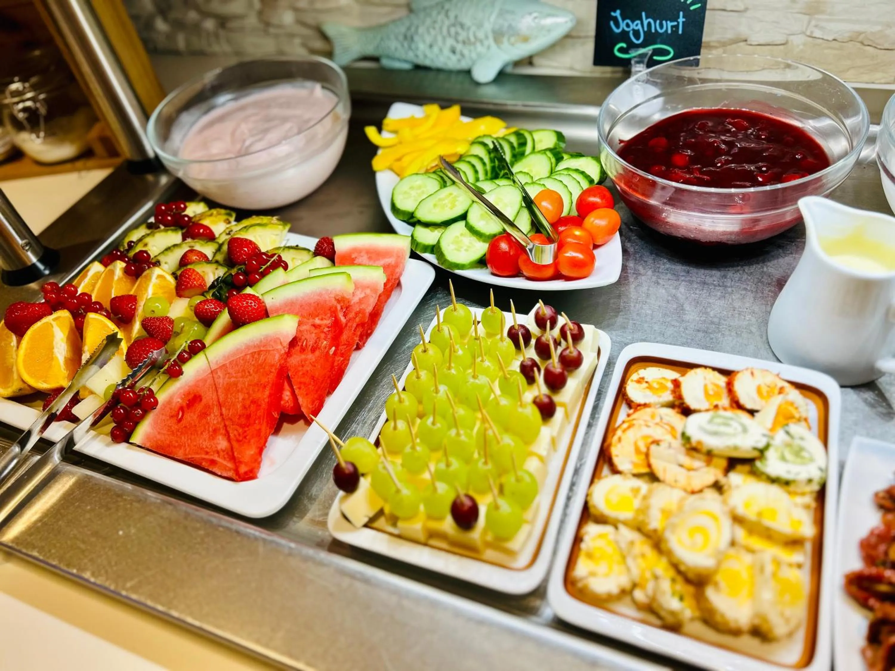 Breakfast in tauwerk Hotel