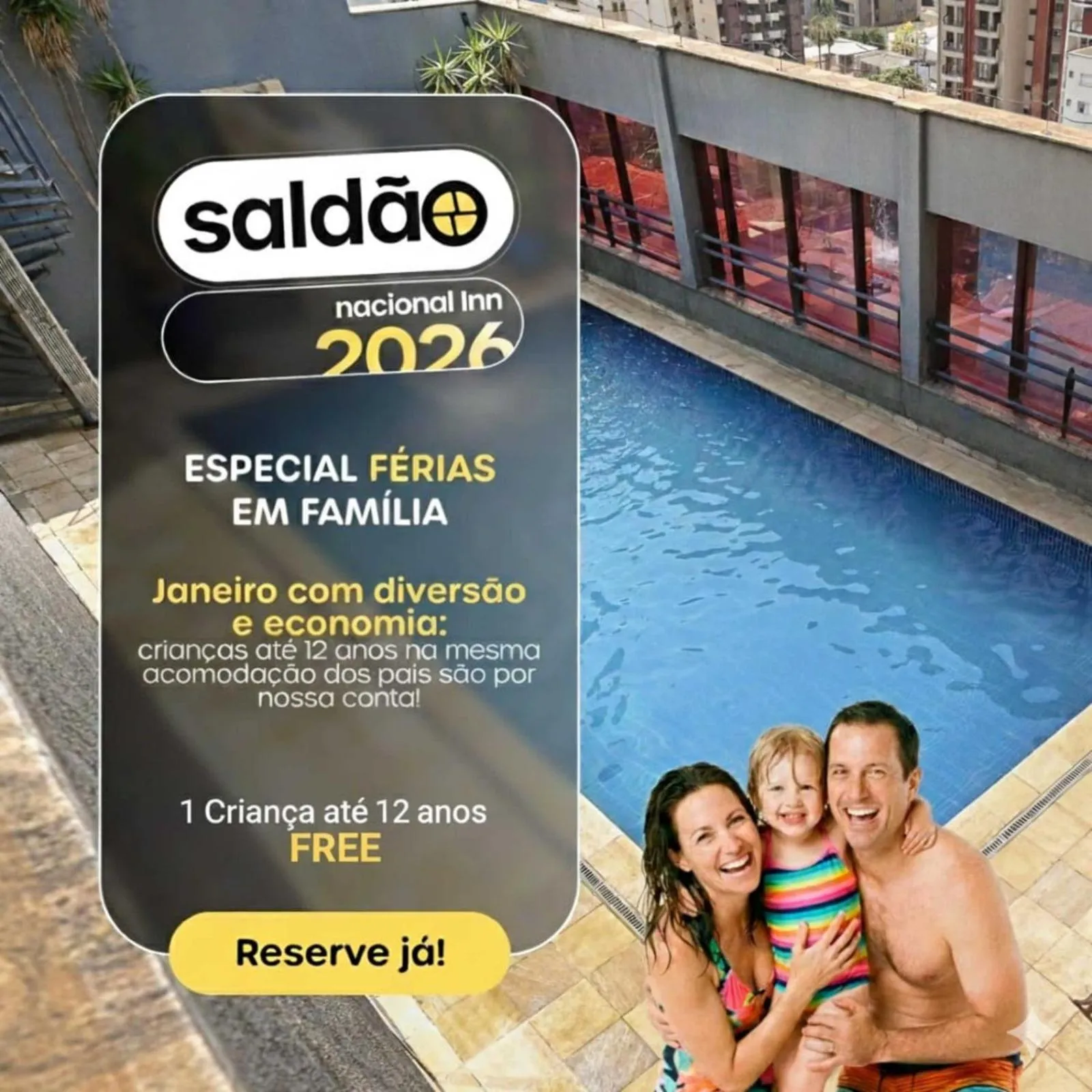 Property building in Hotel Golden Park Campinas Cambuí By Nacional Inn