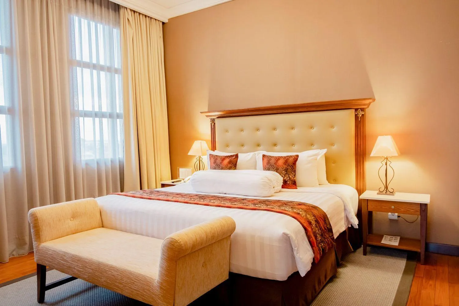 Bedroom, Bed in The Sunan Hotel Solo