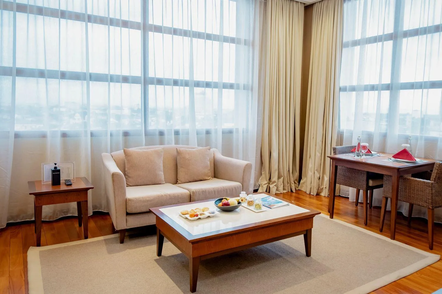 Living room in The Sunan Hotel Solo