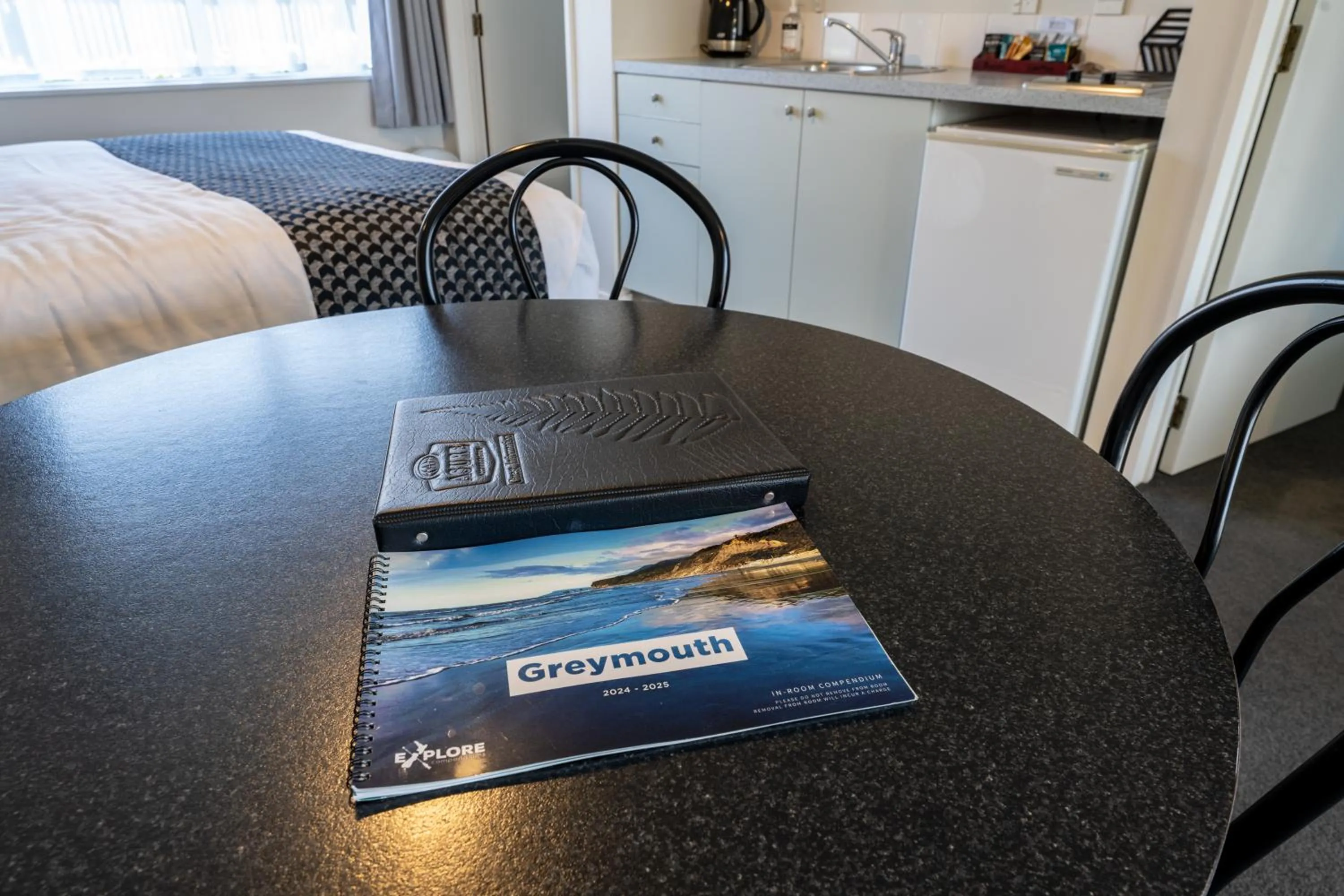 Dining area in ASURE Gables Motor Lodge