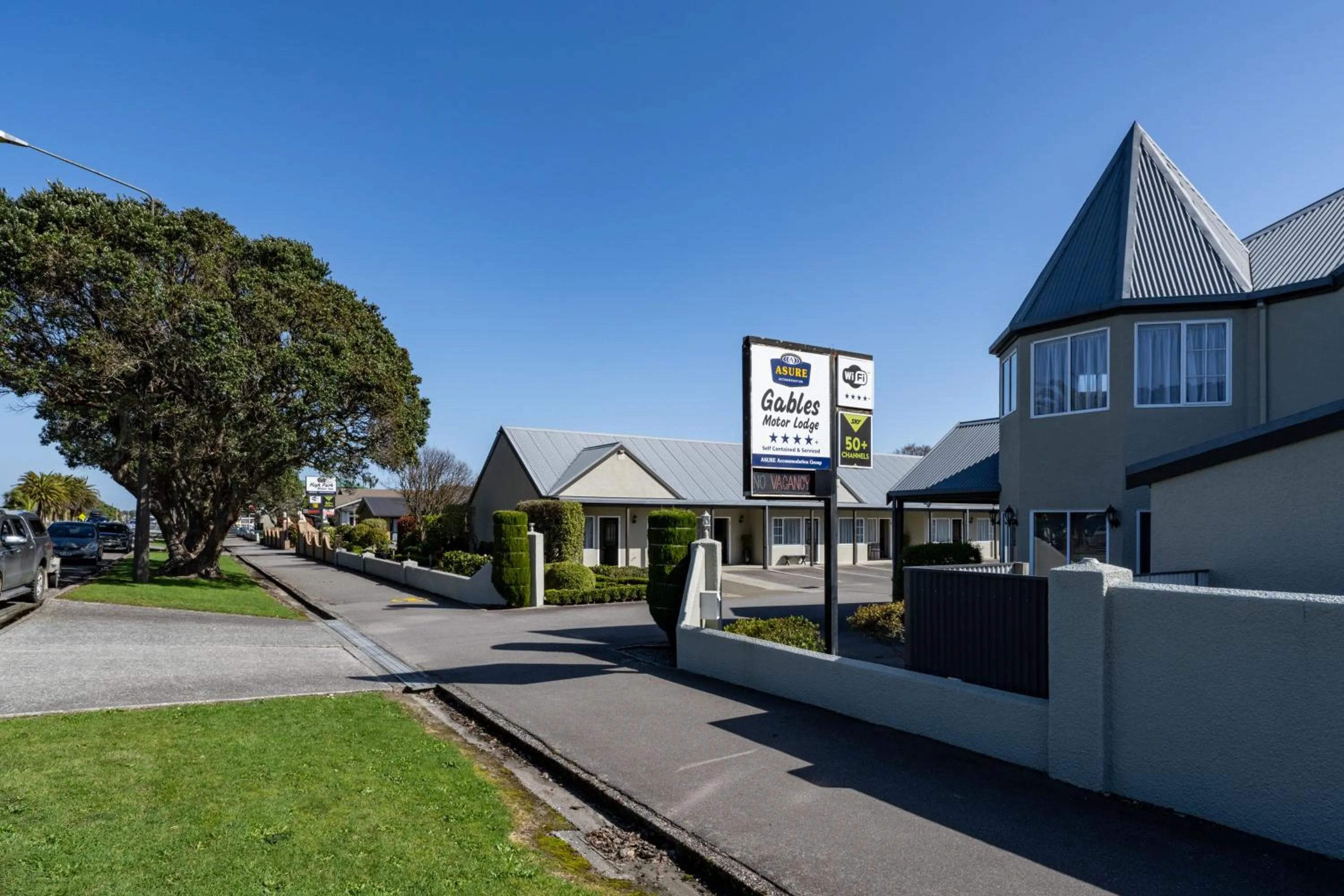Property building in ASURE Gables Motor Lodge