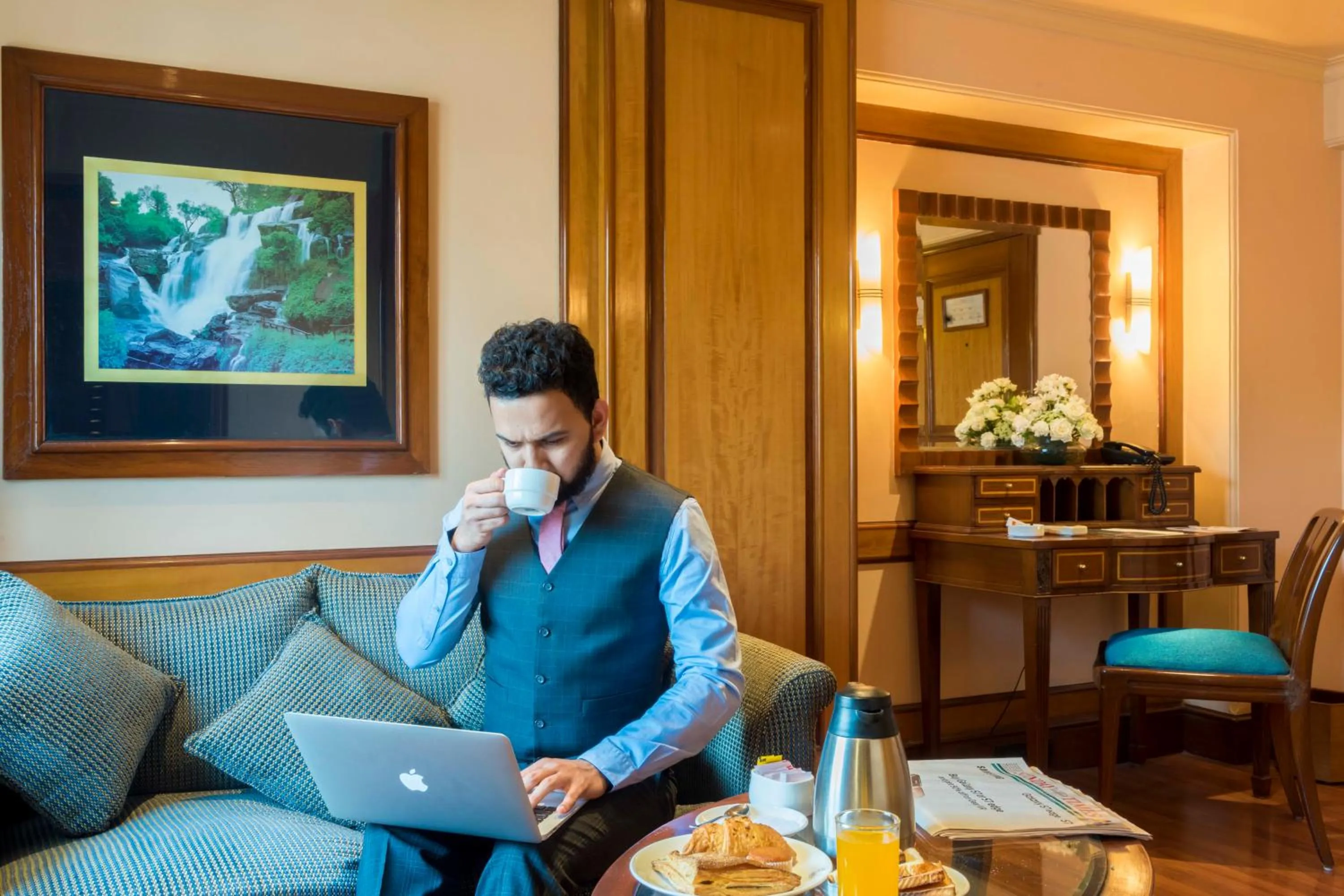 People in Hotel Parle International