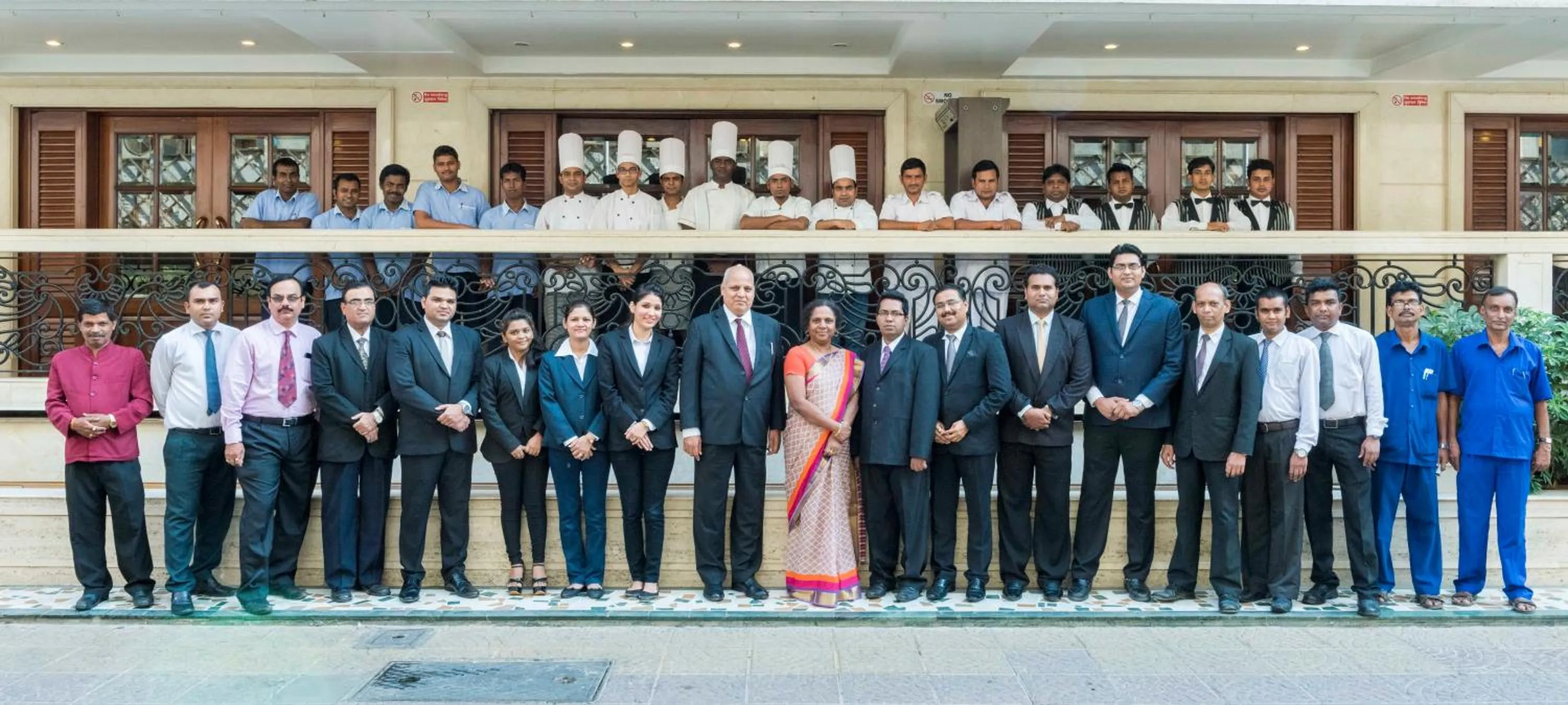 Staff in Hotel Parle International