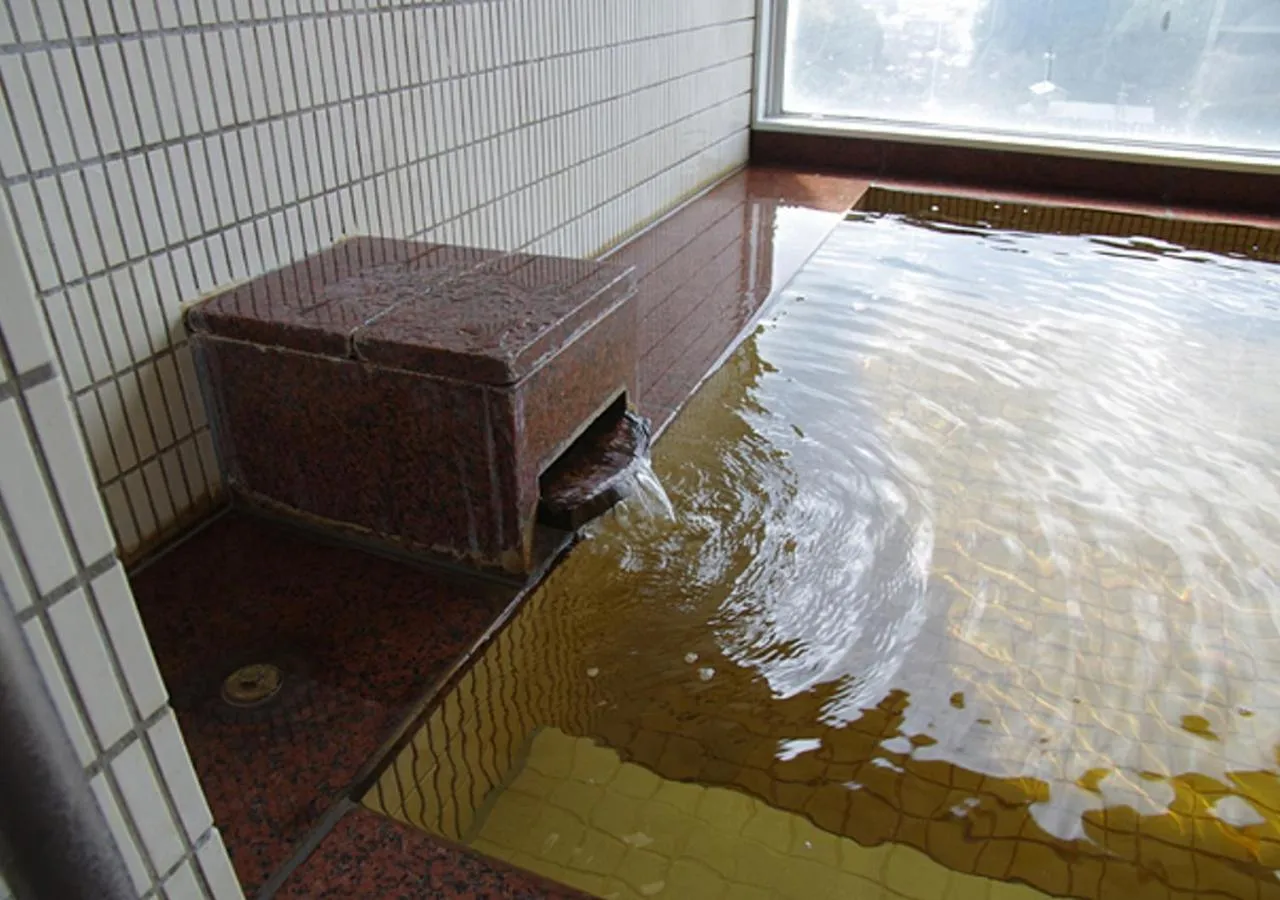 Hot Spring Bath in Katsuura Hilltop Hotel & Residence