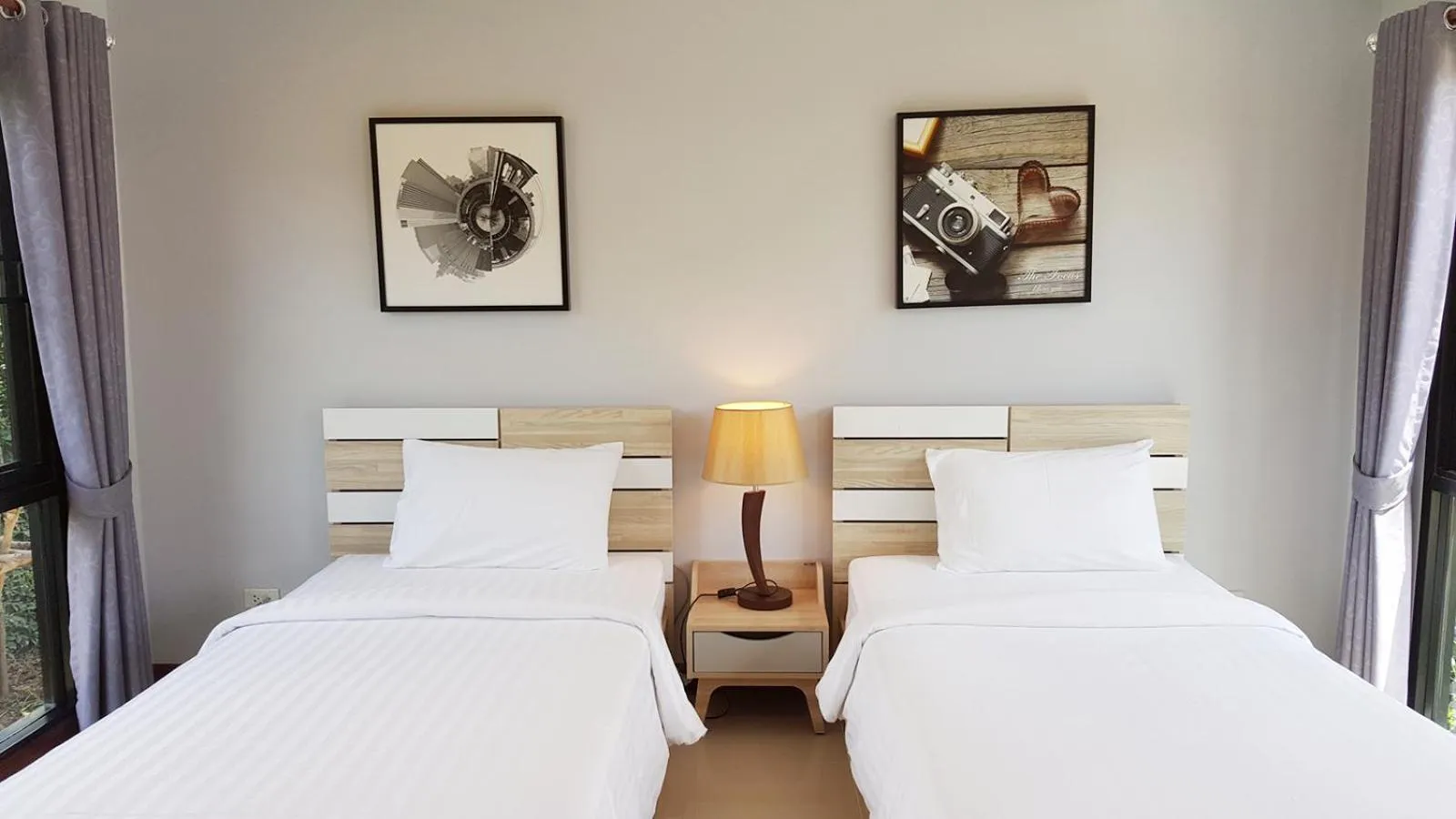 Bed in The Focus Khaoyai Resort