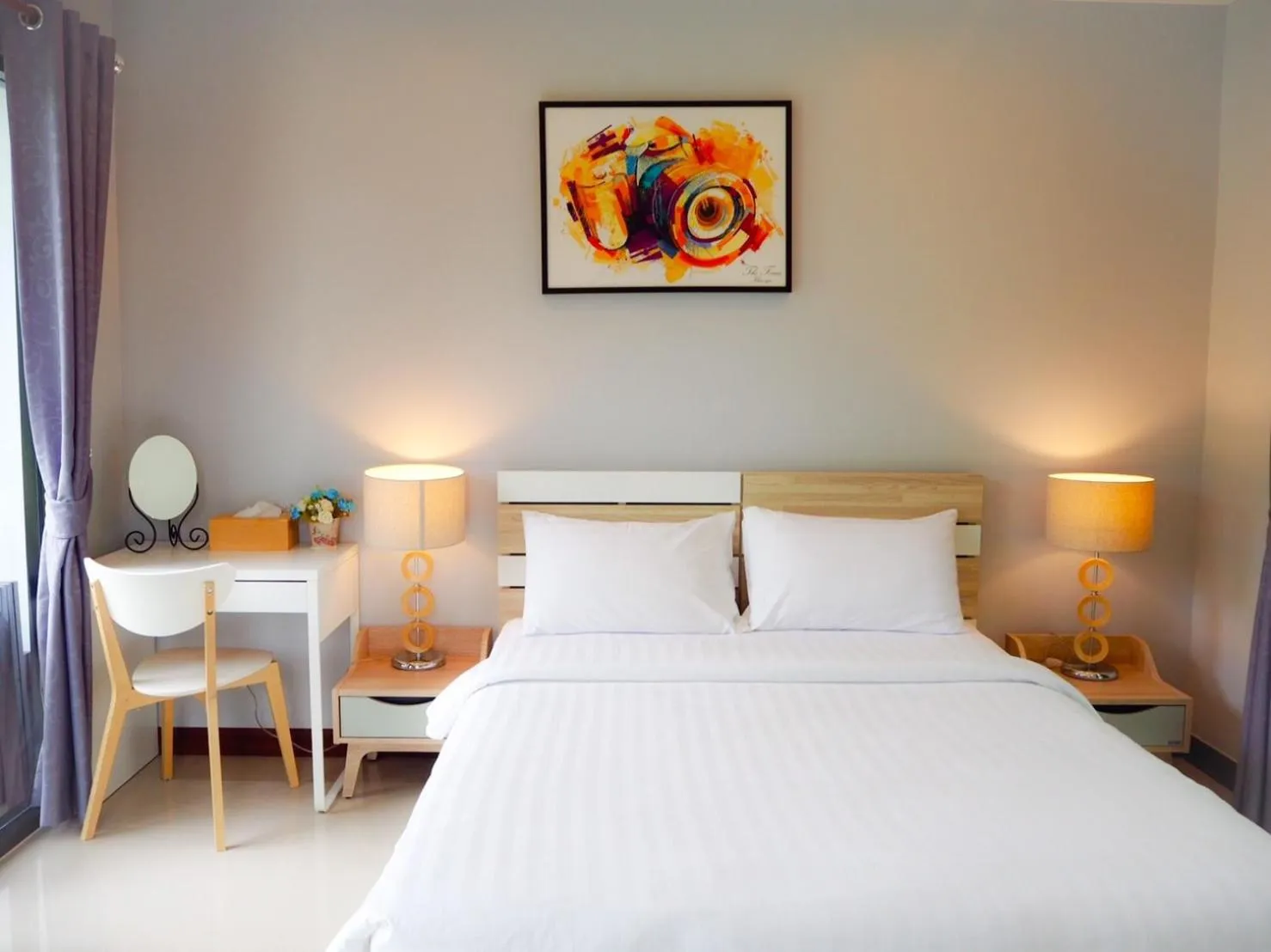 Bed in The Focus Khaoyai Resort