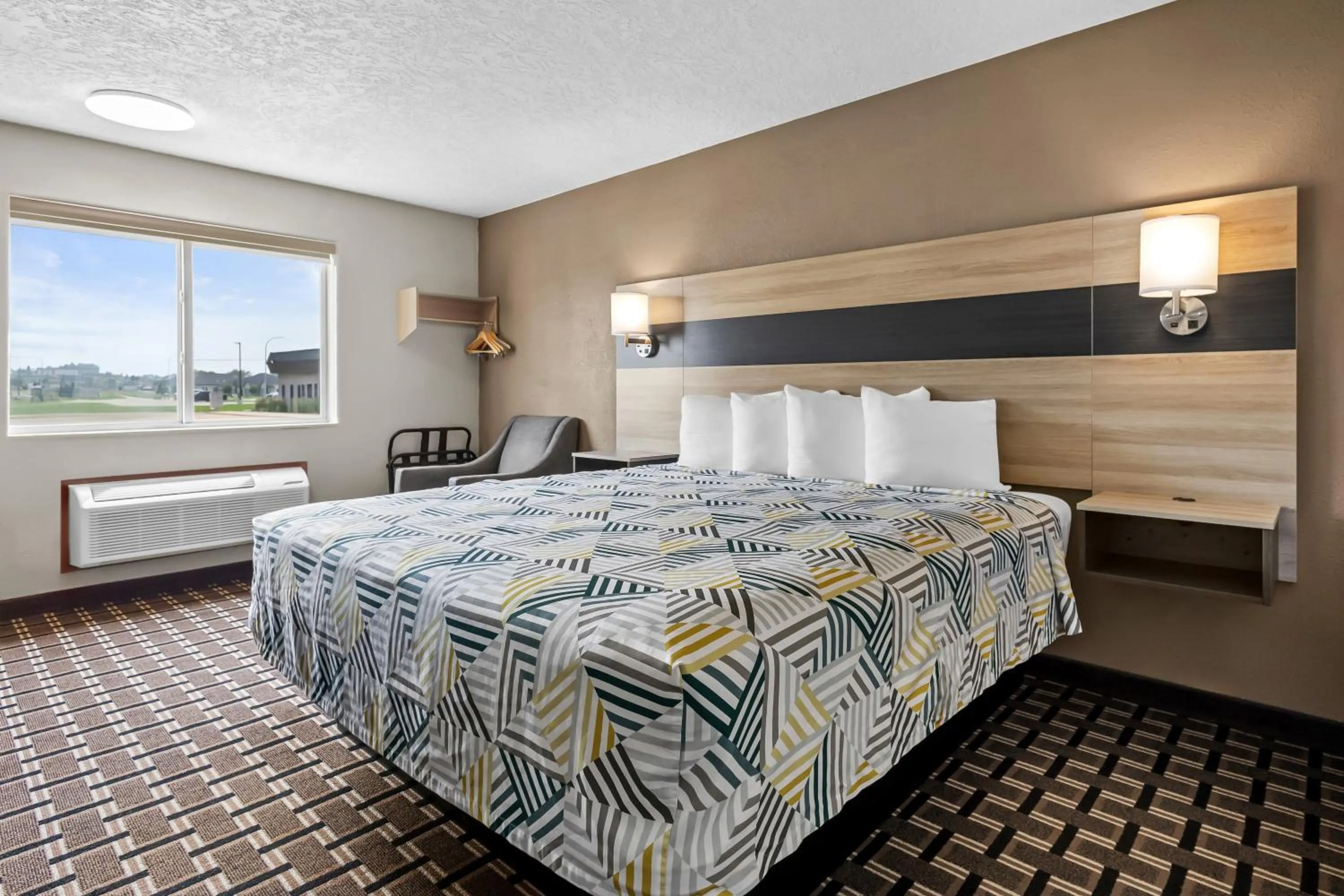 Bed in Motel 6 North Sioux City, SD I 29 North