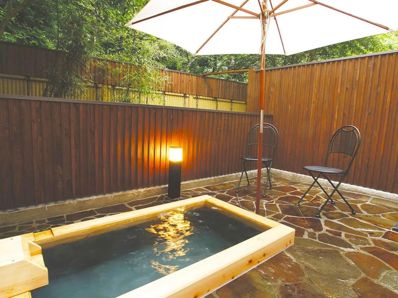 Garden in Hotel Euro City