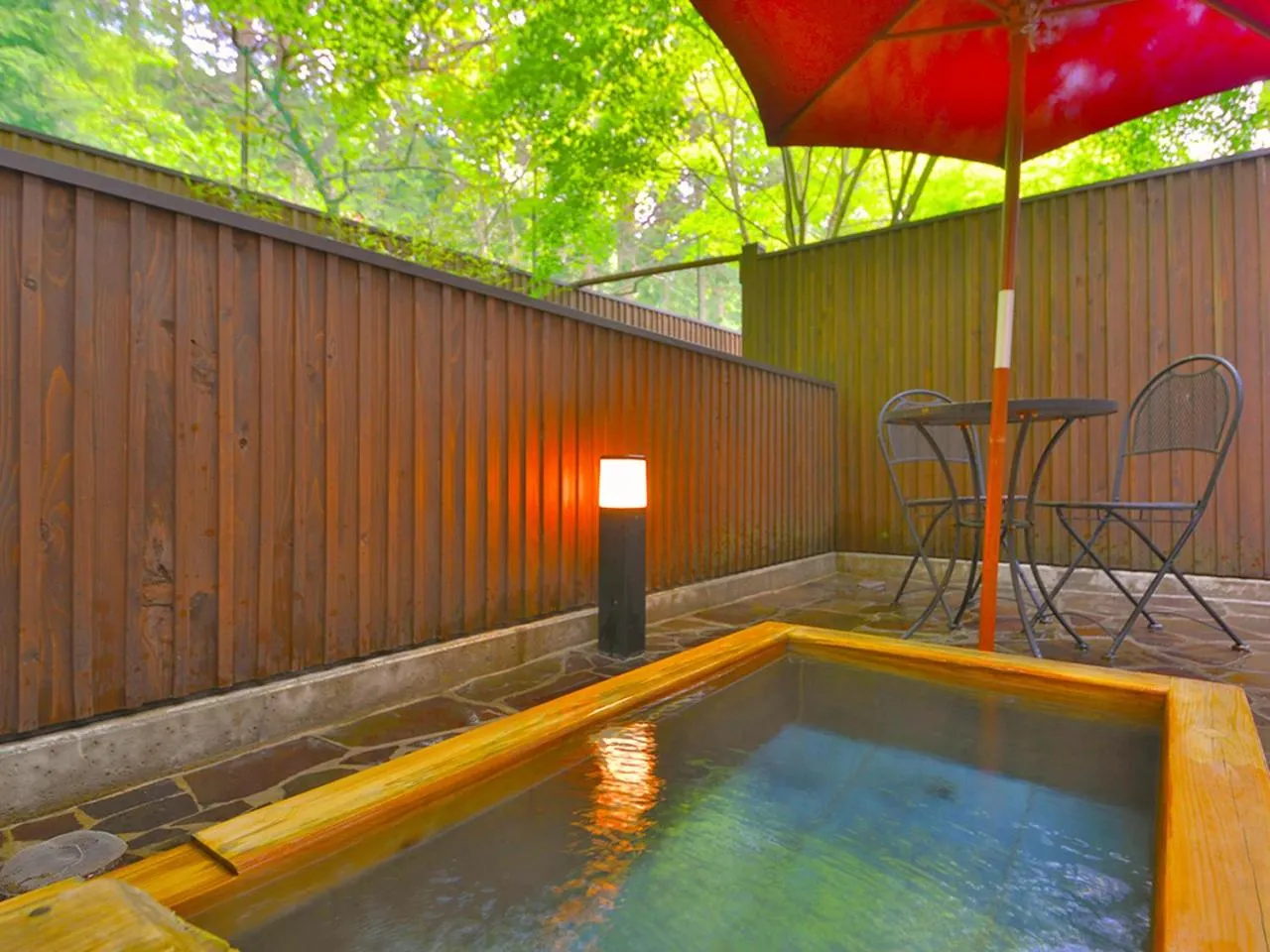 Garden in Hotel Euro City