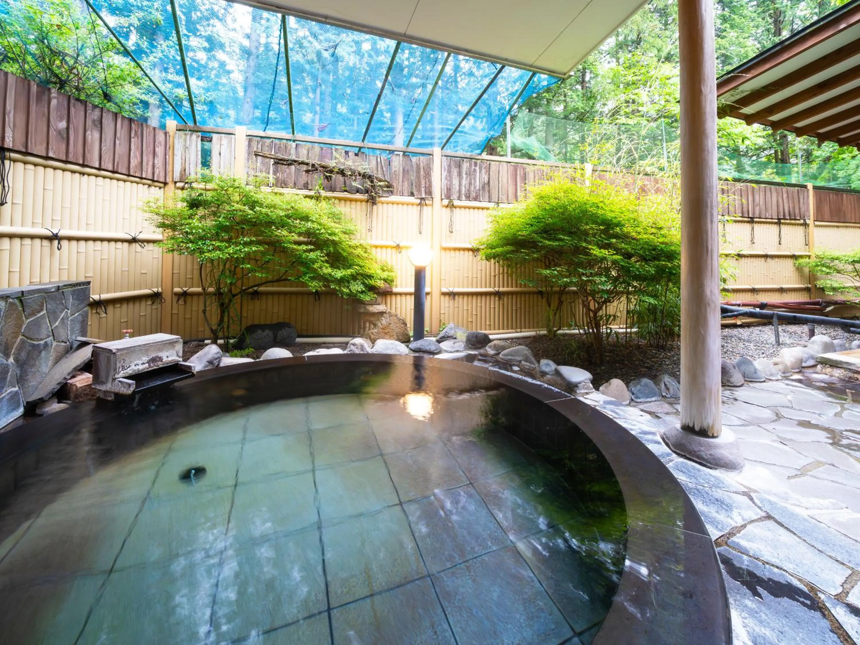 Open Air Bath in Hotel Euro City