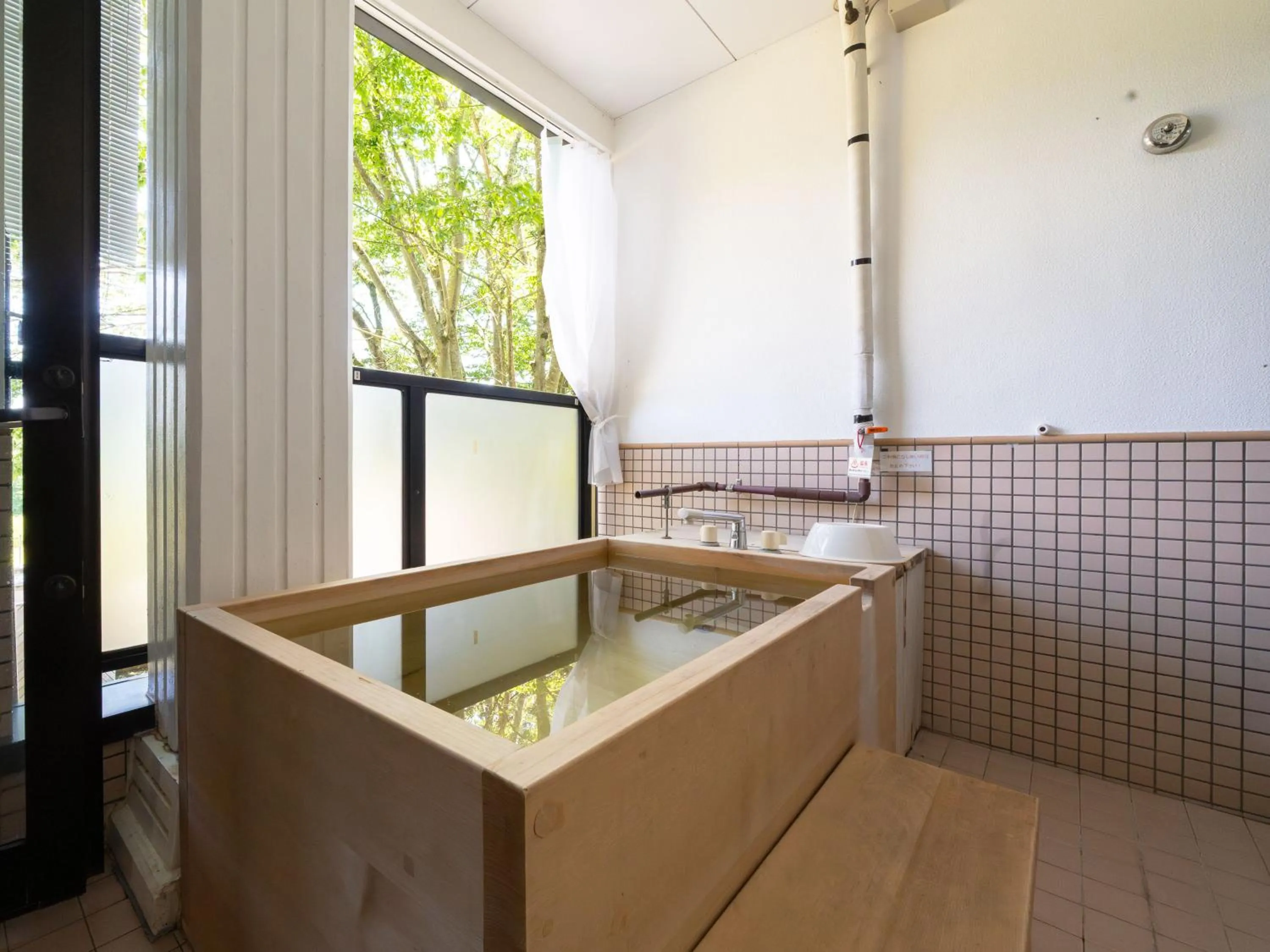 Open Air Bath in Hotel Euro City