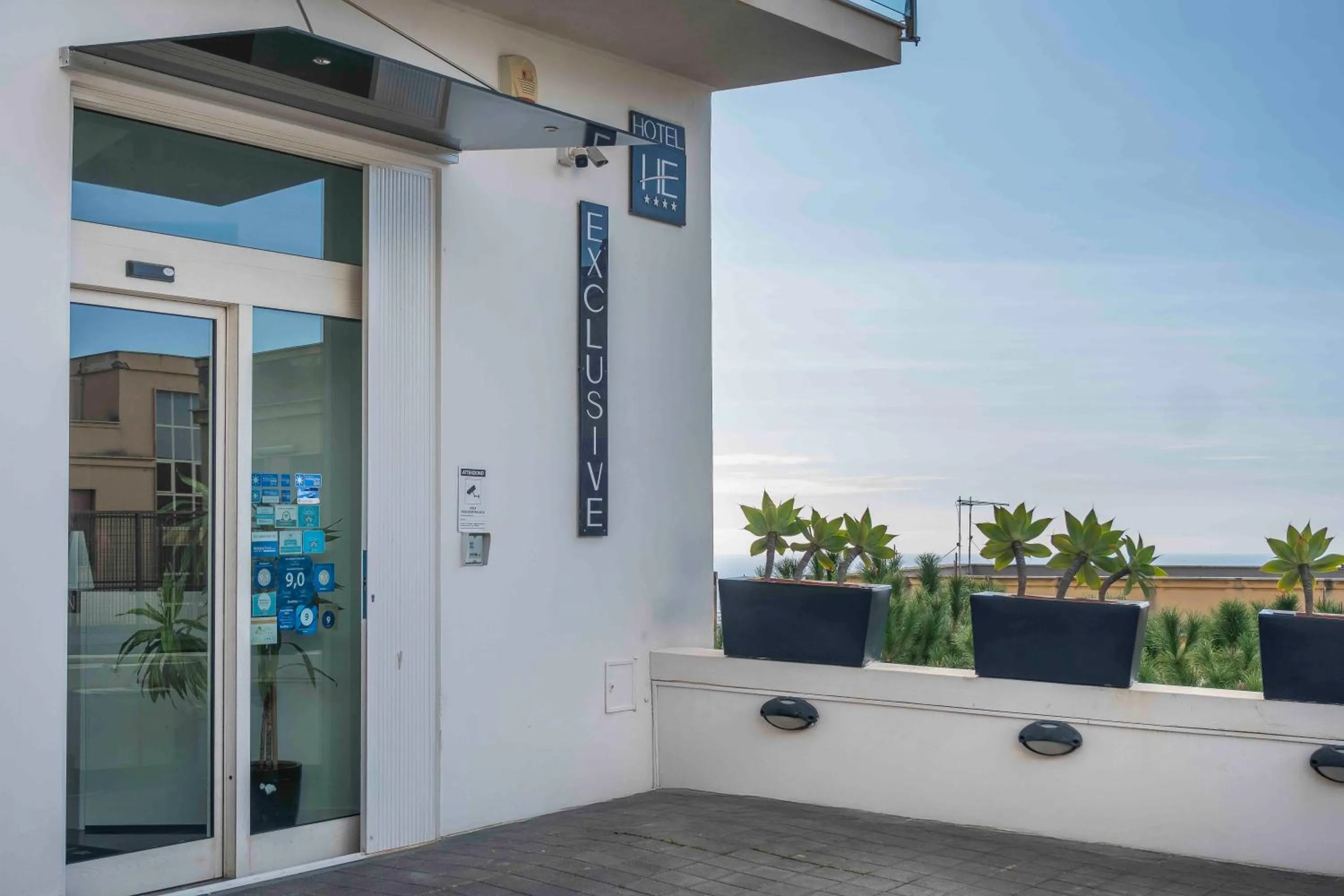 Property building in Hotel Exclusive