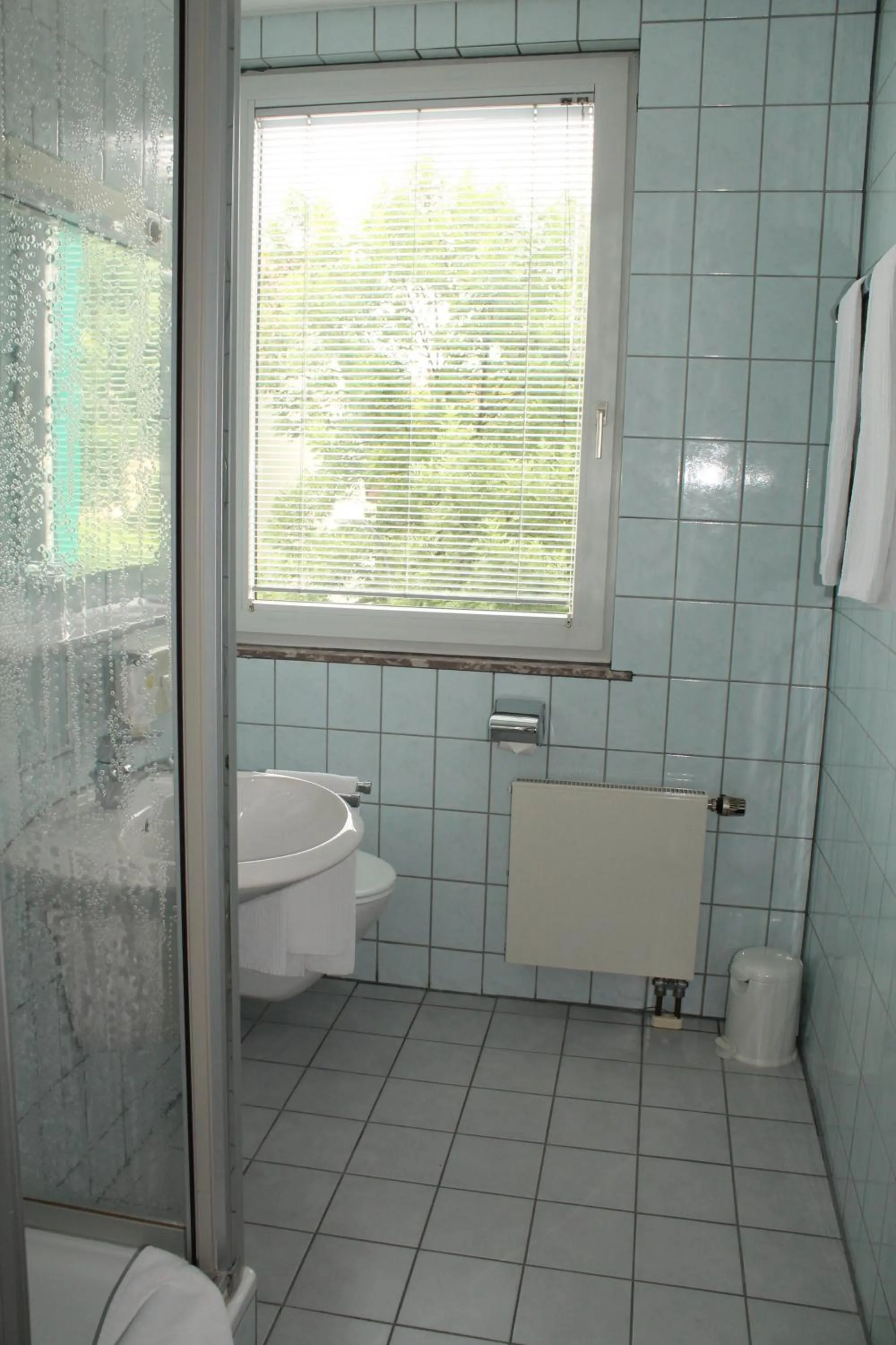 Bathroom in Hotel Anhalt